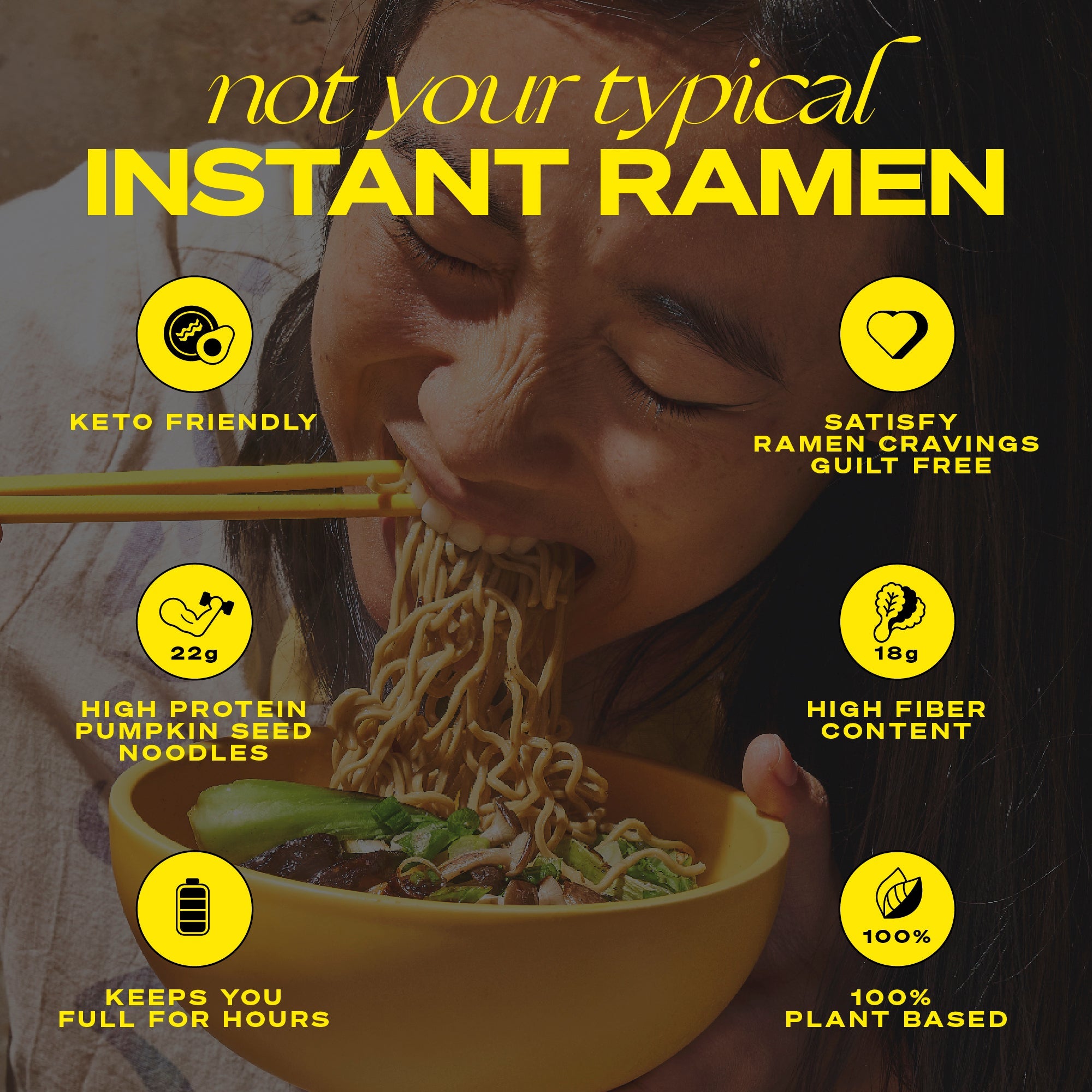 Black Garlic "Chicken" Ramen by immi