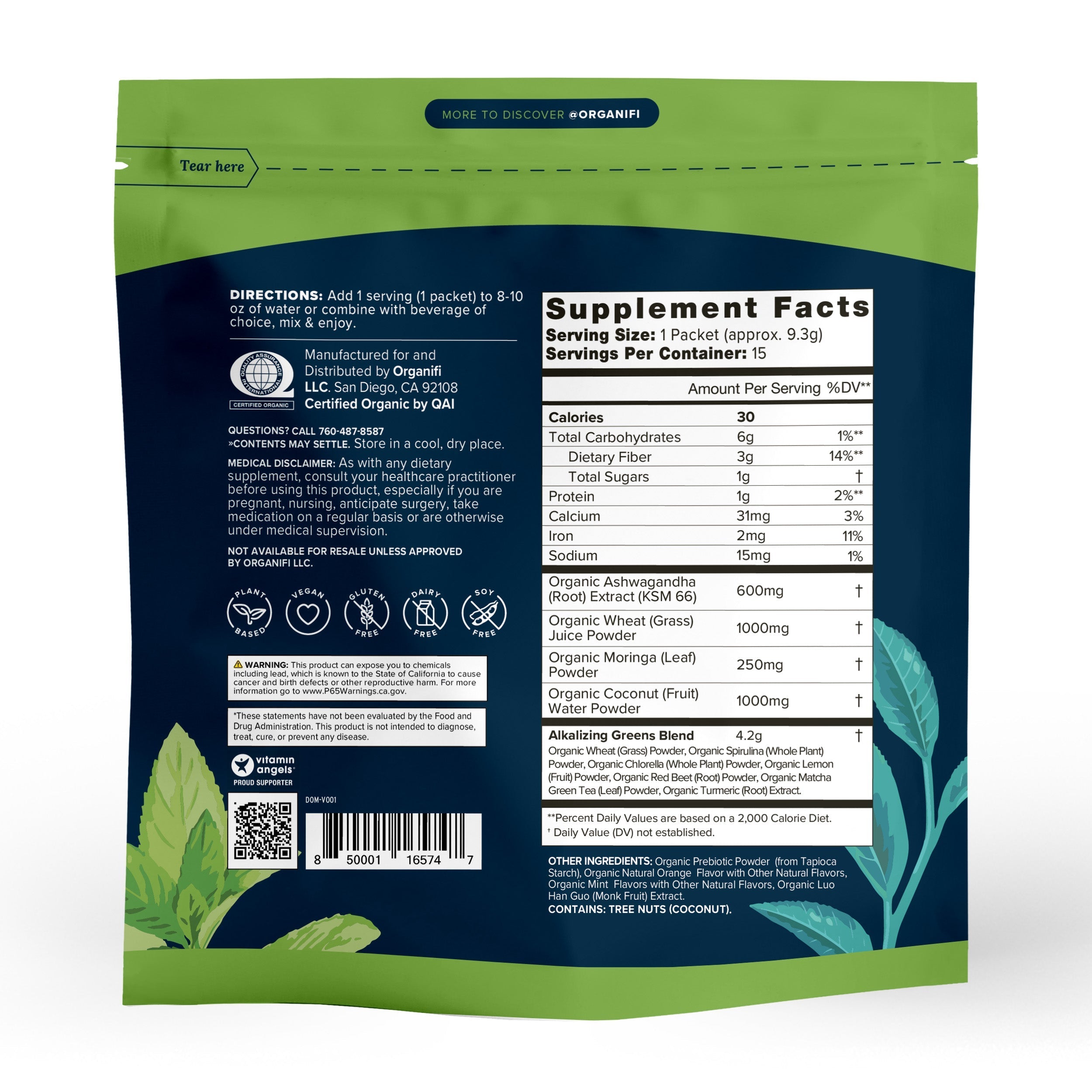 Green Juice Travel Packs 30 ct