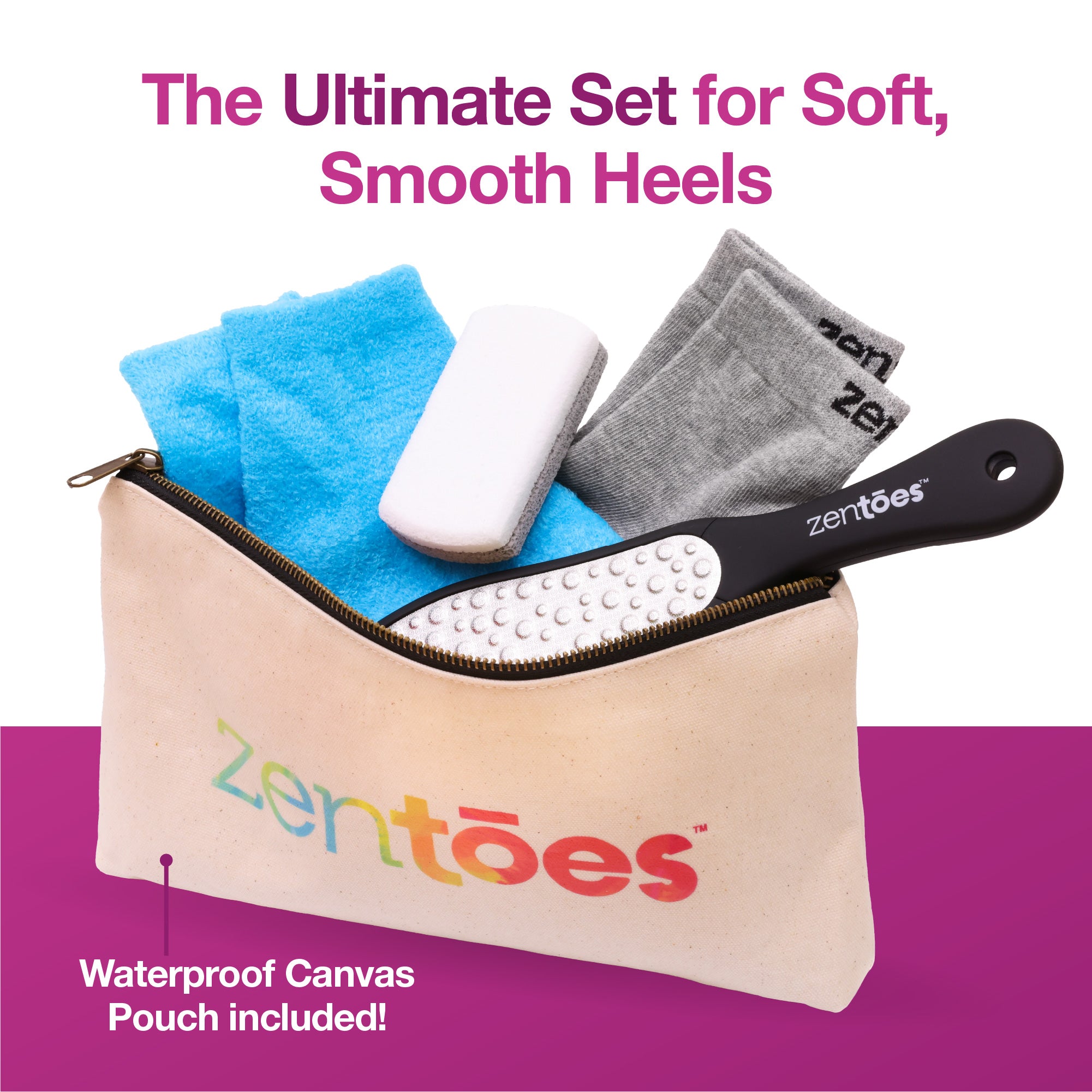 ZenToes Dry Heel Repair Kit by ZenToes