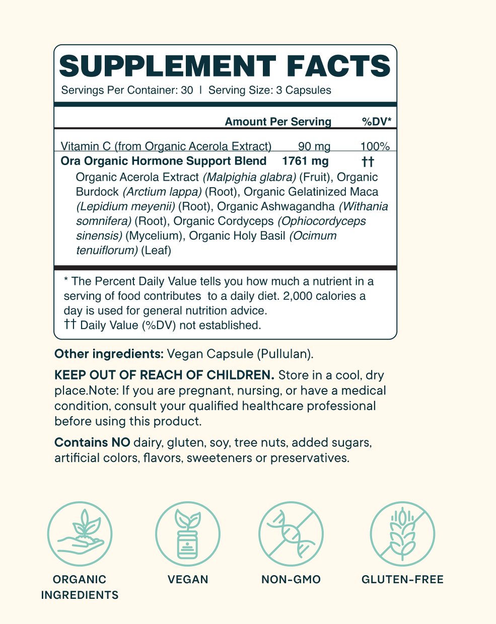 Hormonal Balance & Support Capsules