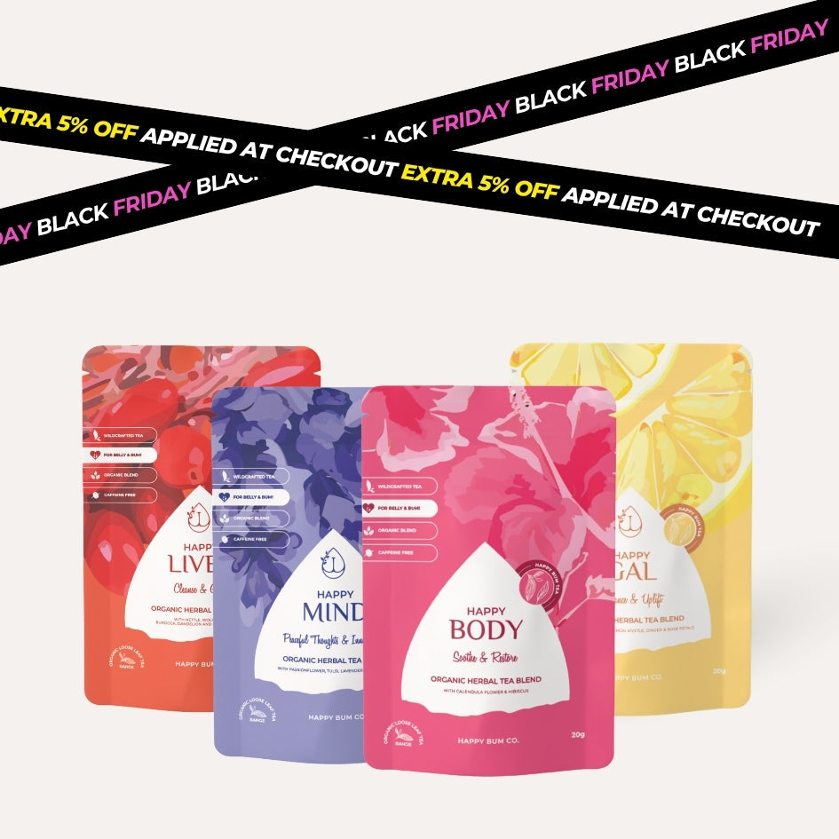 Happy Bum Tea - 4 Pack