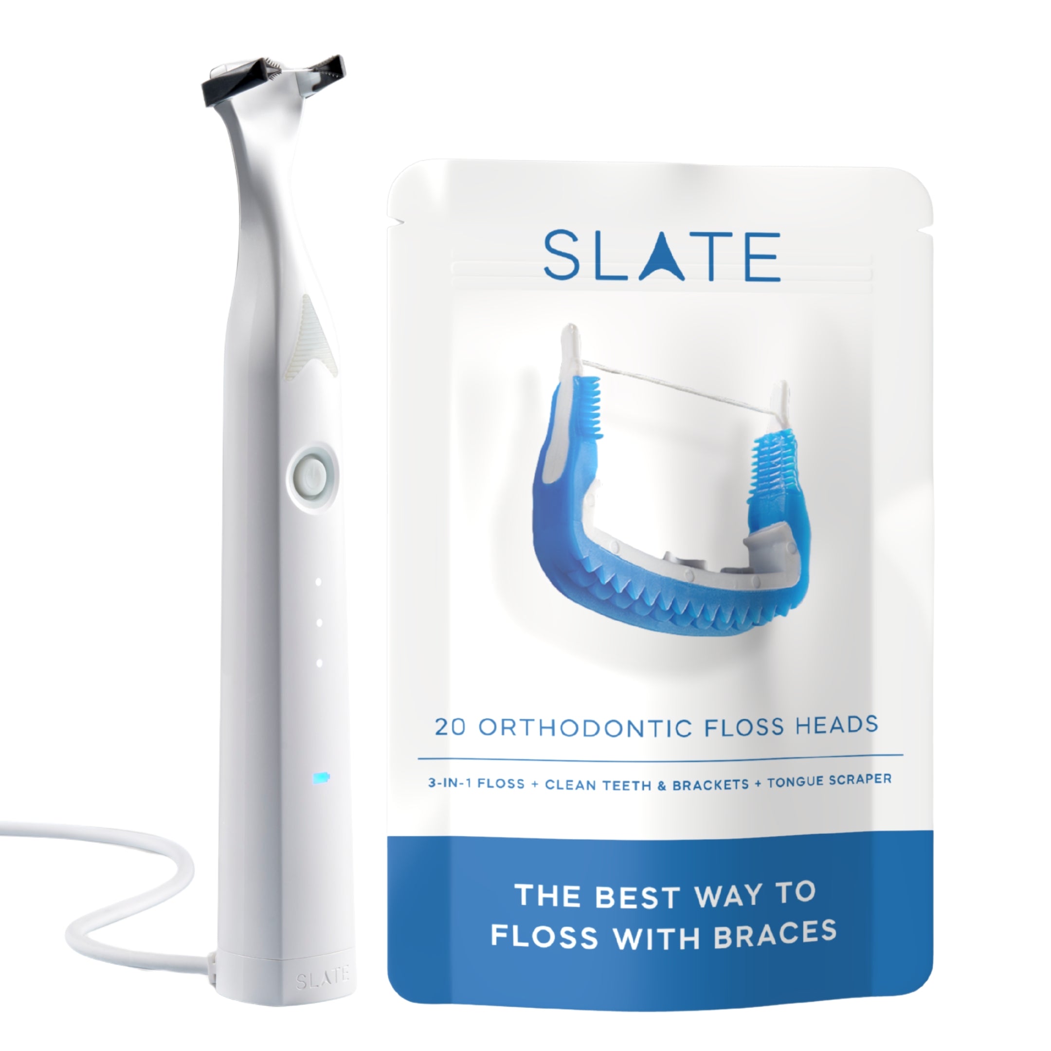 Slate Pro Electric Flosser - Braces Bundle