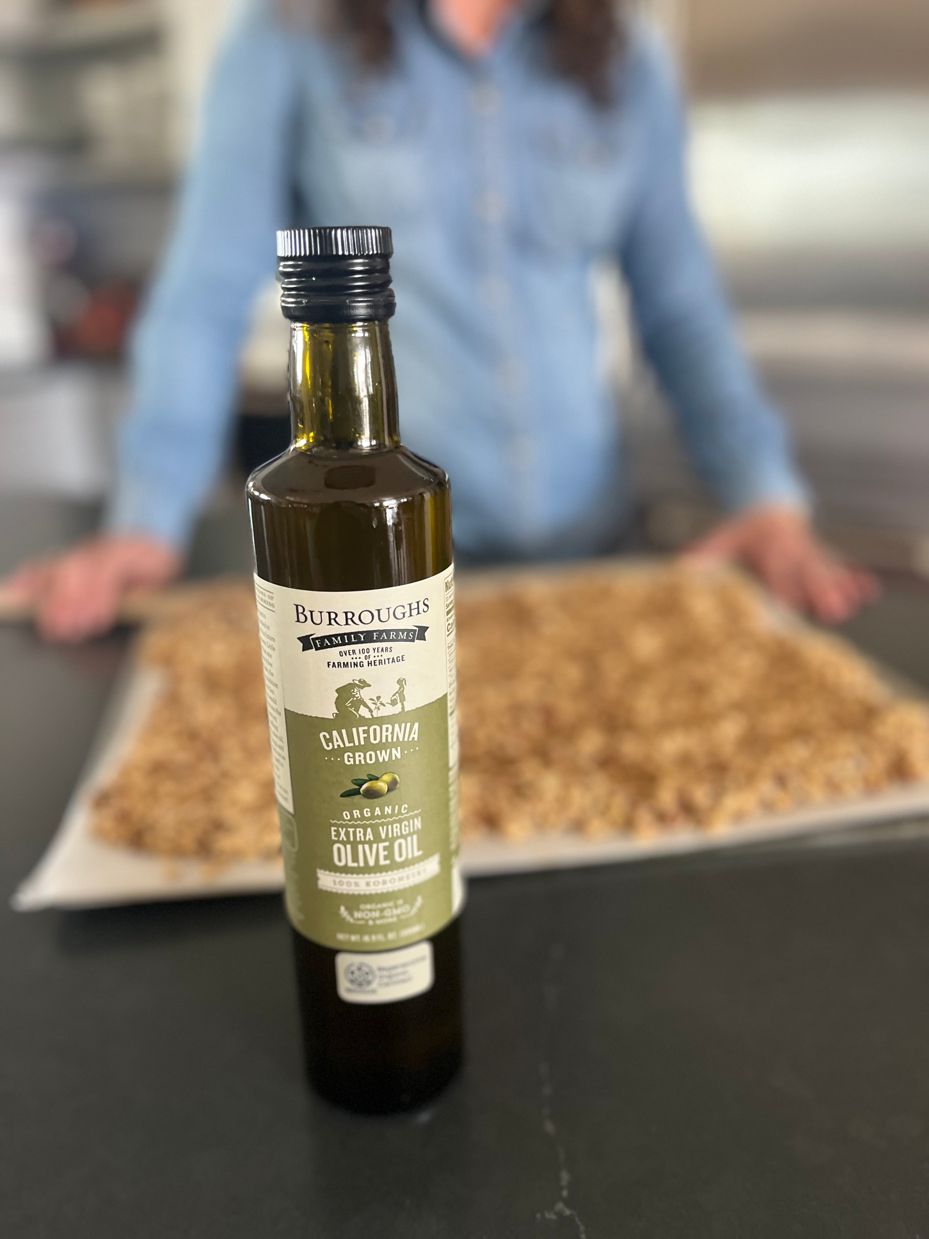 Organic Extra Virgin Olive Oil Koroneiki 2023 by Burroughs Family Farms