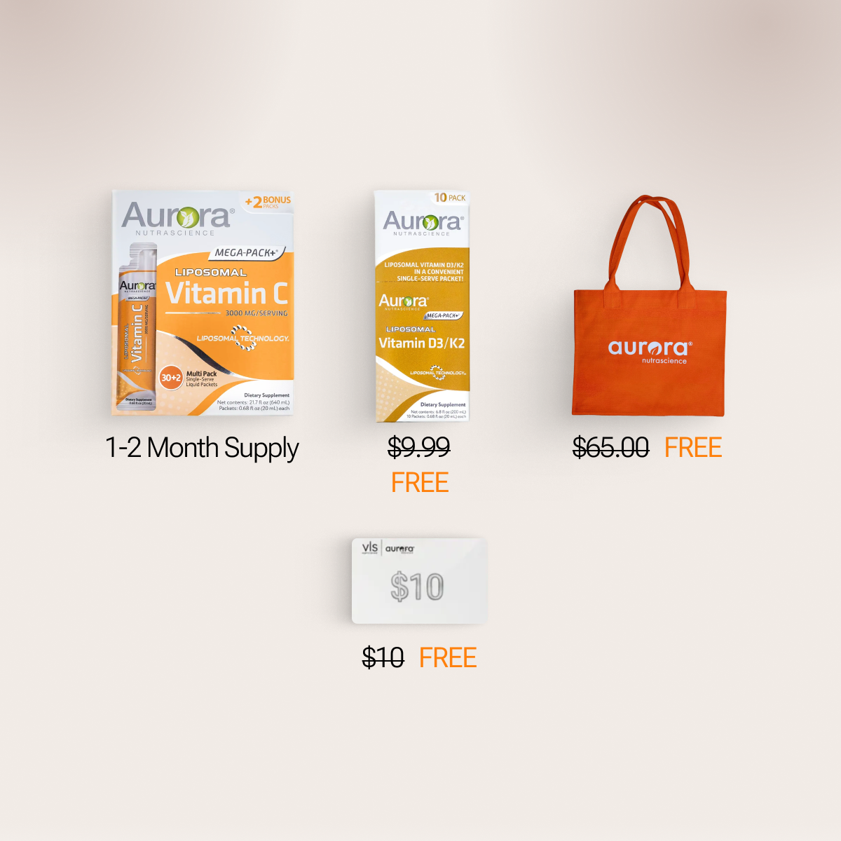 Vitamin C Subscription With 3 FREE Gifts