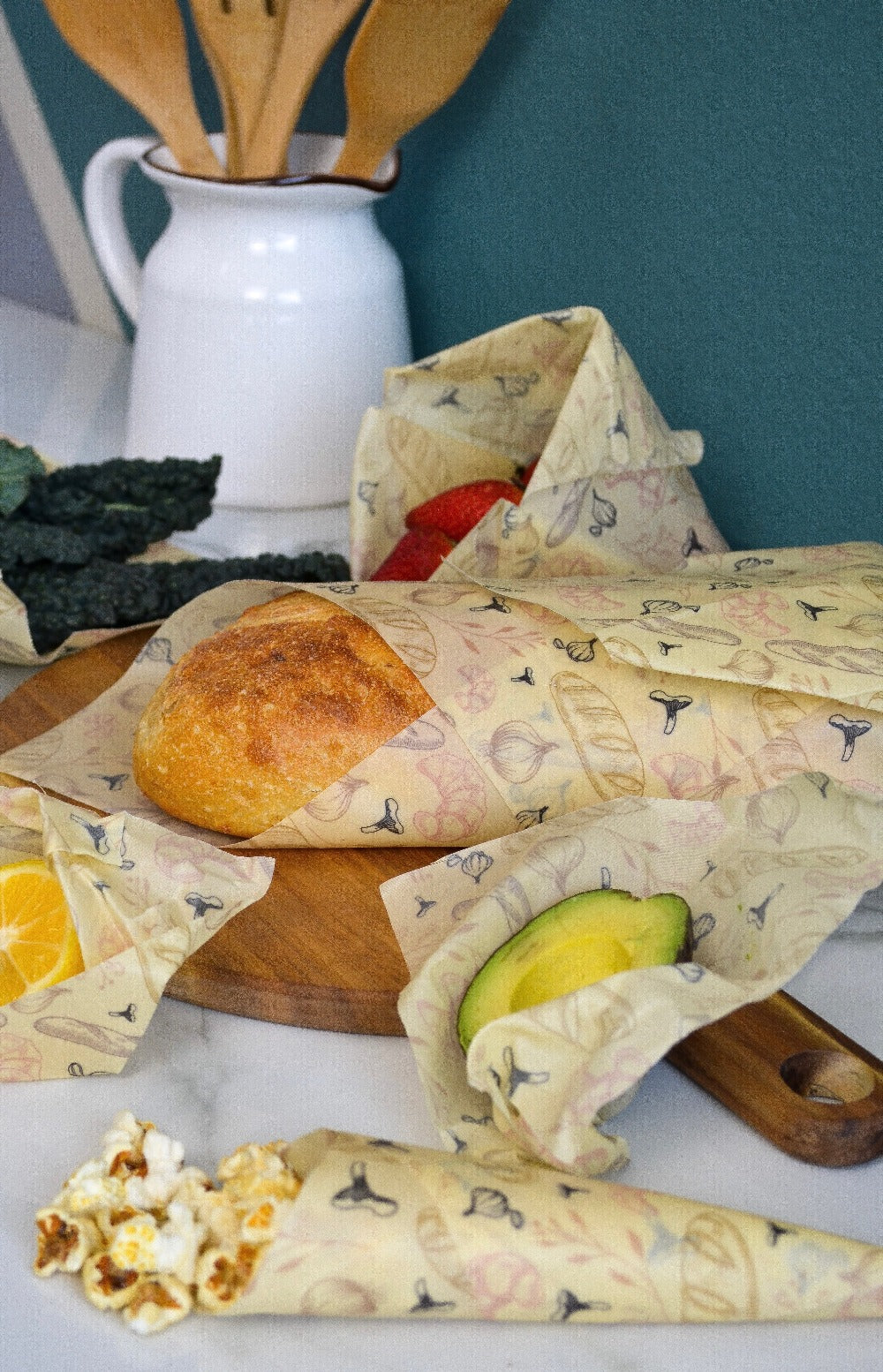 Plant Based Wax Food Wrap Roll
