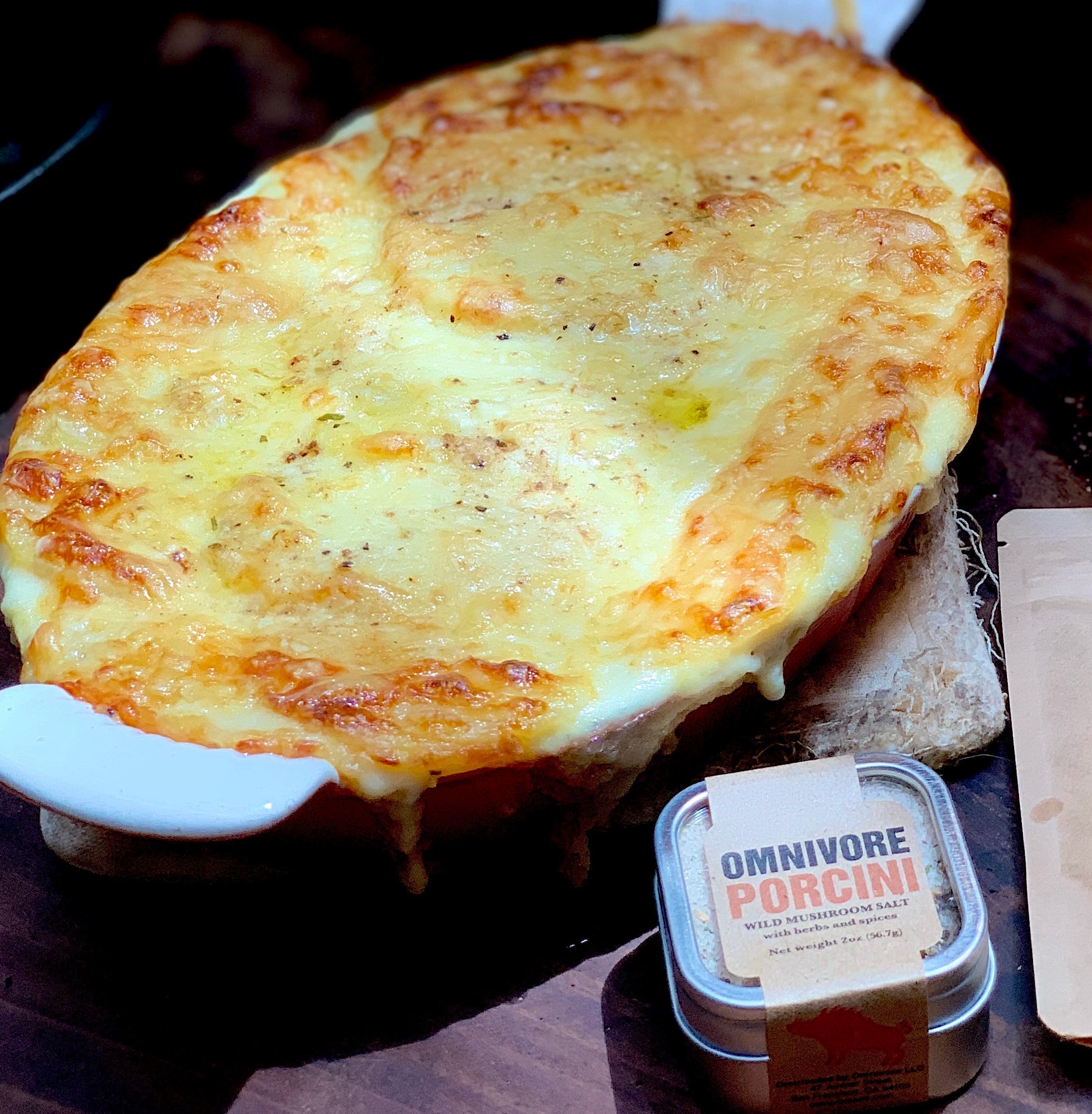 Omnivore Porcini Salt 2 oz. Tin - 6 Tins x 2 oz case by Farm2Me