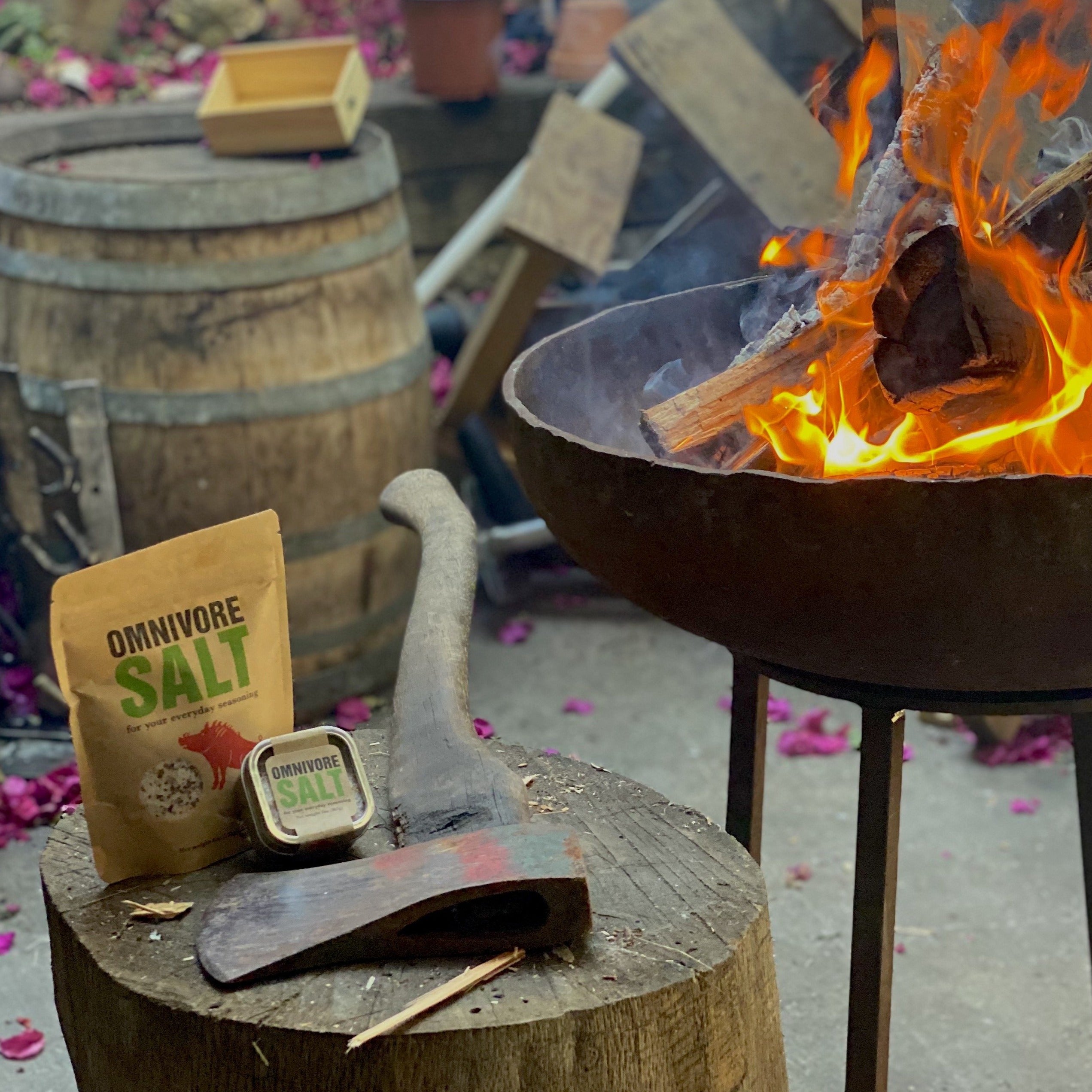 Omnivore Salt 2 oz. Tin - 6 Tins x 2 oz case by Farm2Me