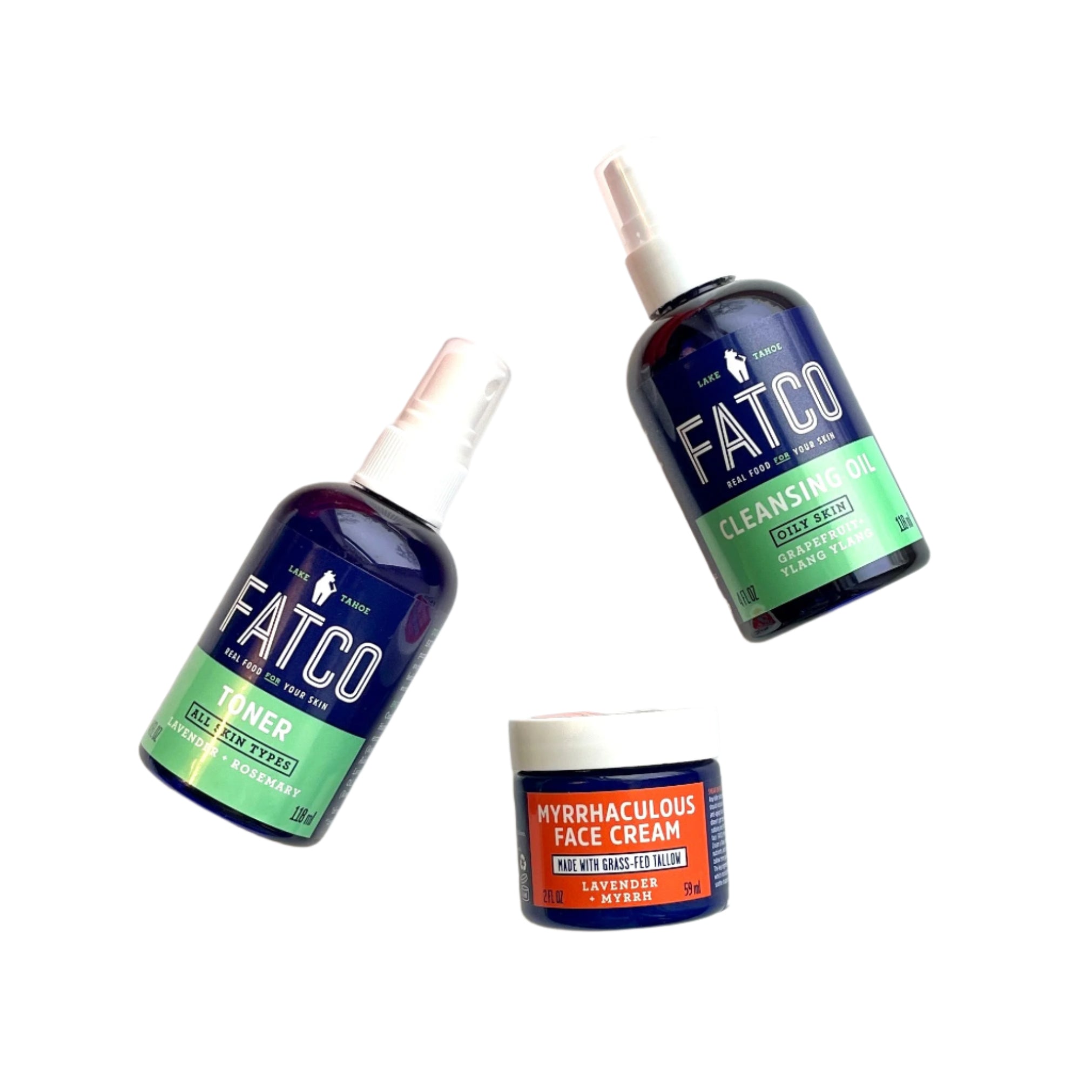 Facial Skincare Basics | Full Size, Oily Skin by FATCO Skincare Products