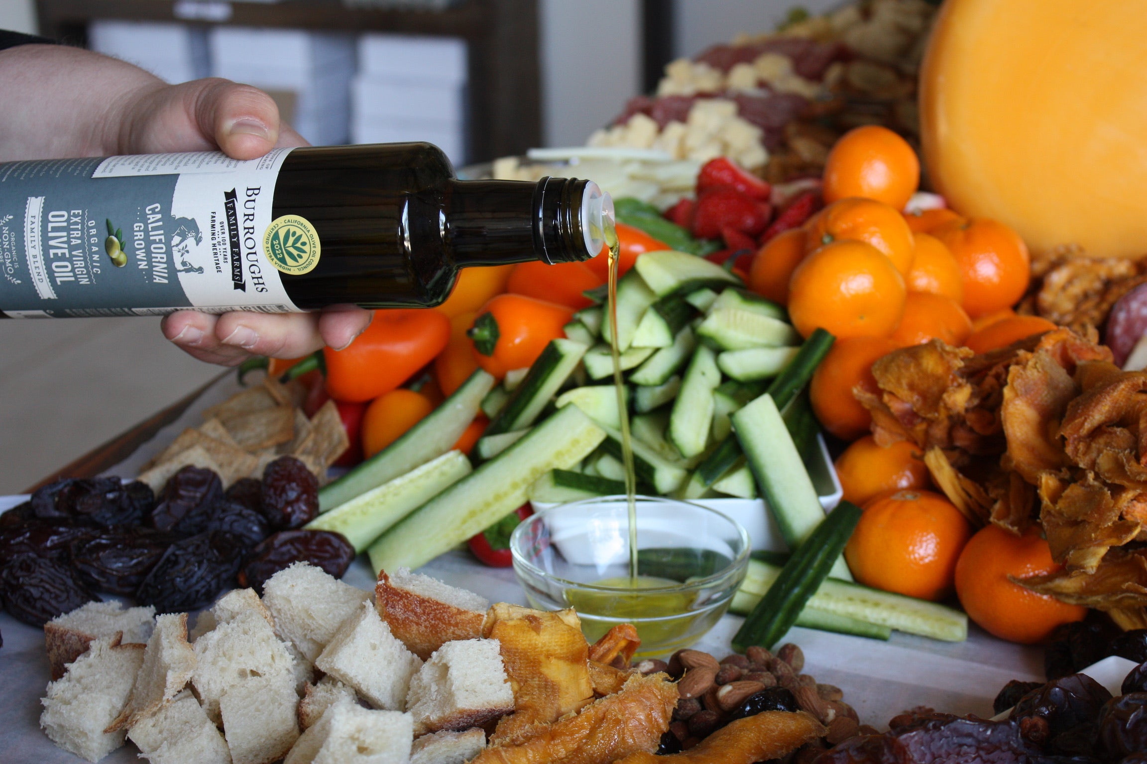 Organic Extra Virgin Olive Oil Koroneiki 2023 by Burroughs Family Farms