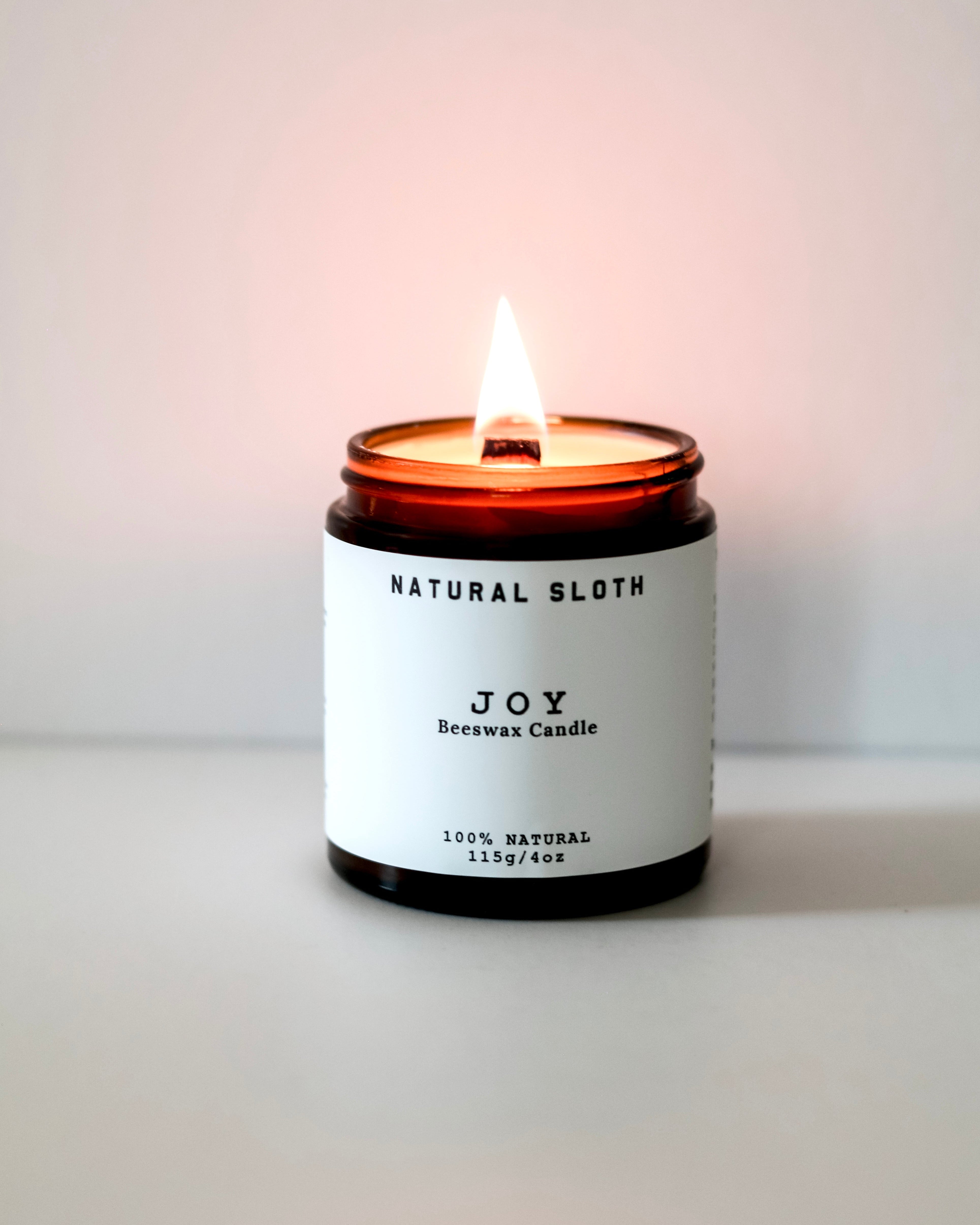 Joy Beeswax Candles