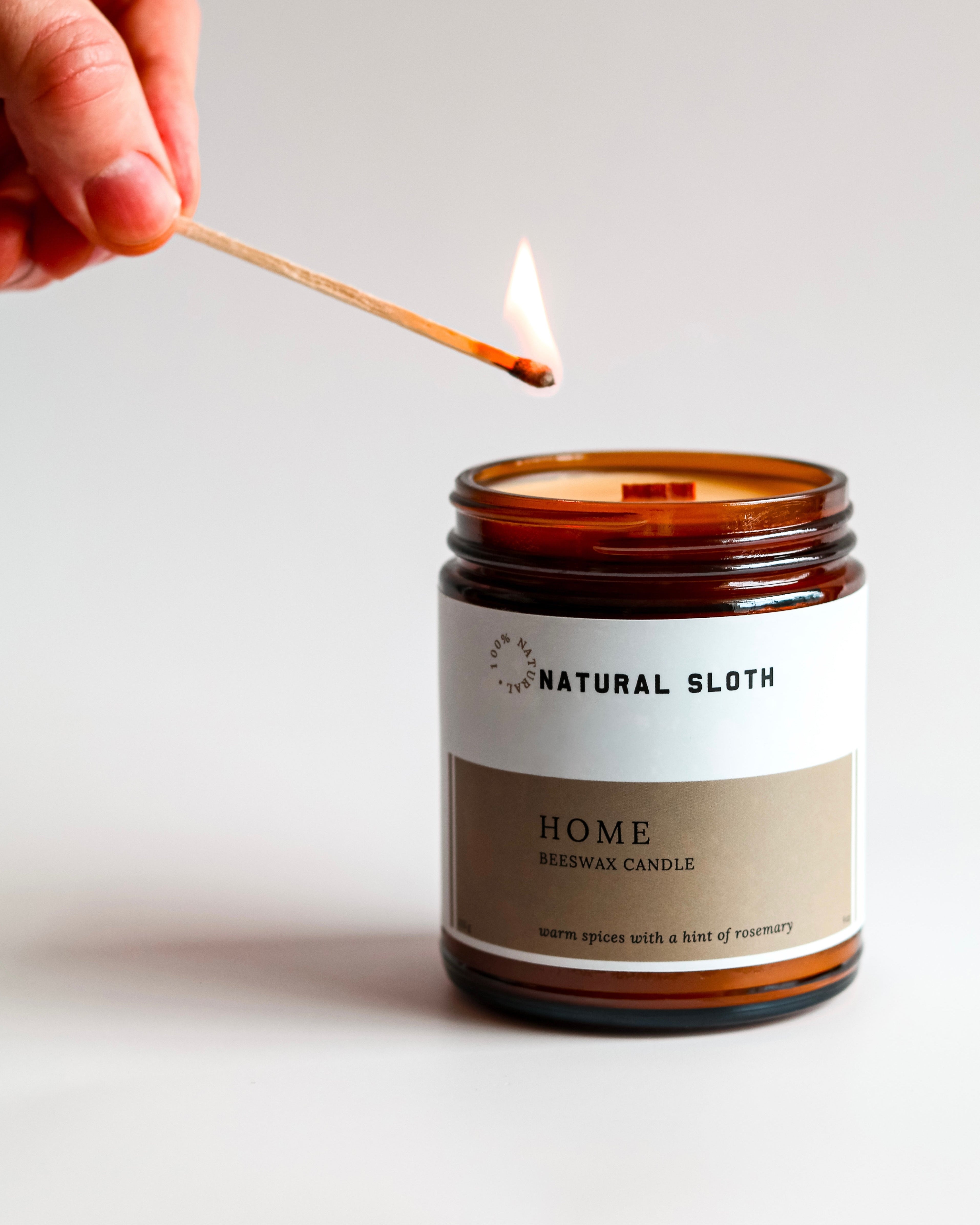Home Beeswax Candles