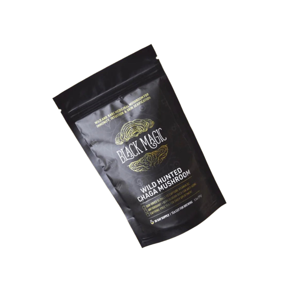 Sustainably Wild Harvested Chaga Mushroom Tea by Black Magic Alchemy