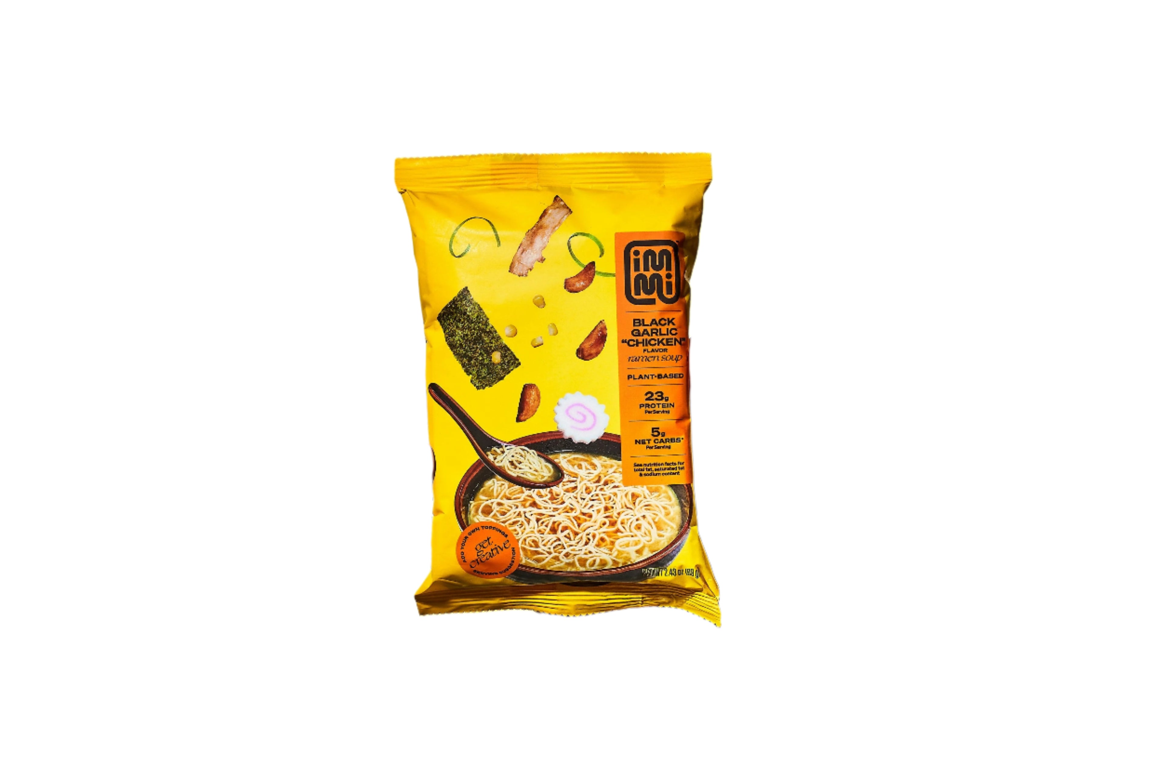 Black Garlic "Chicken" Ramen by immi