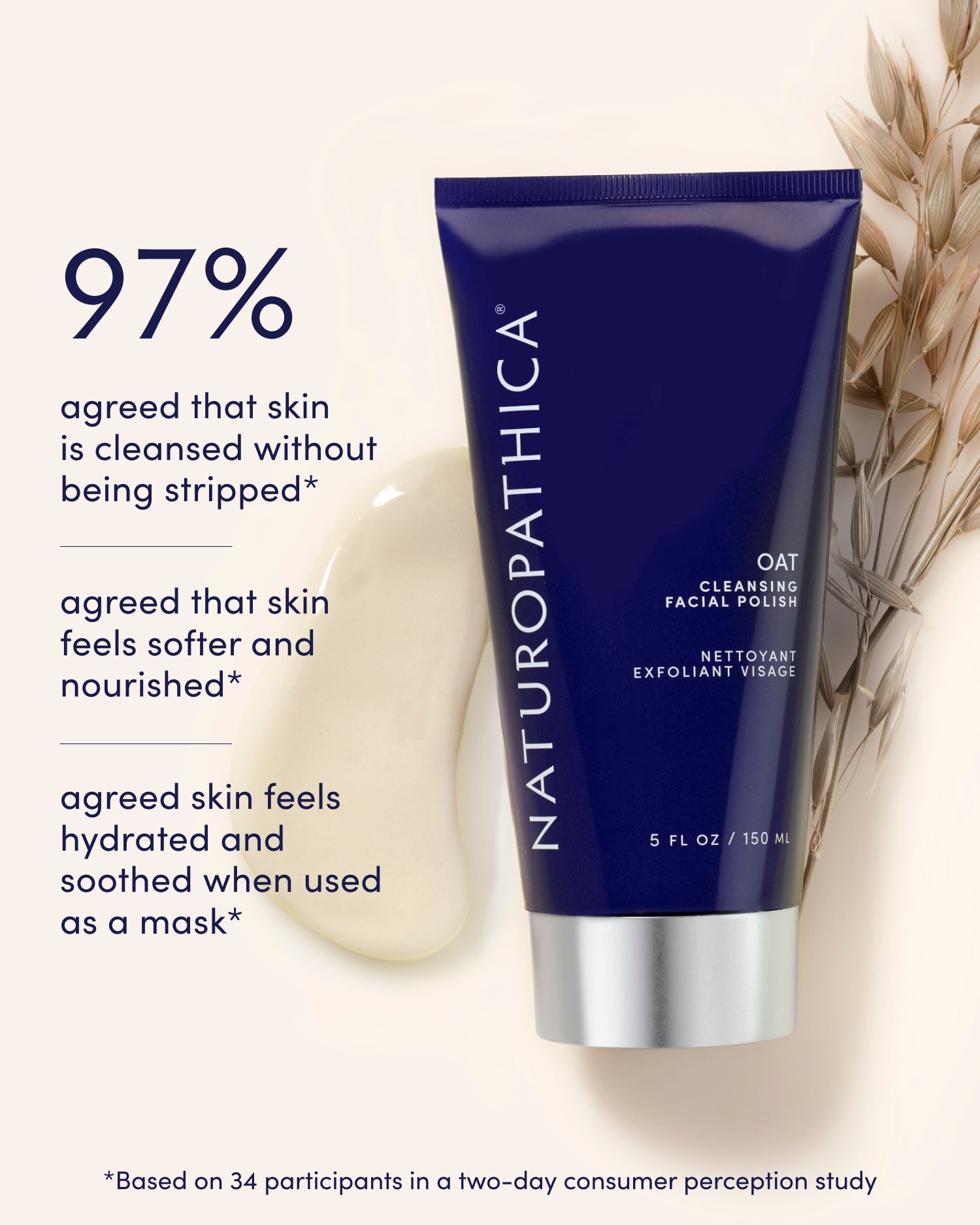 Oat Cleansing Facial Polish by Naturopathica