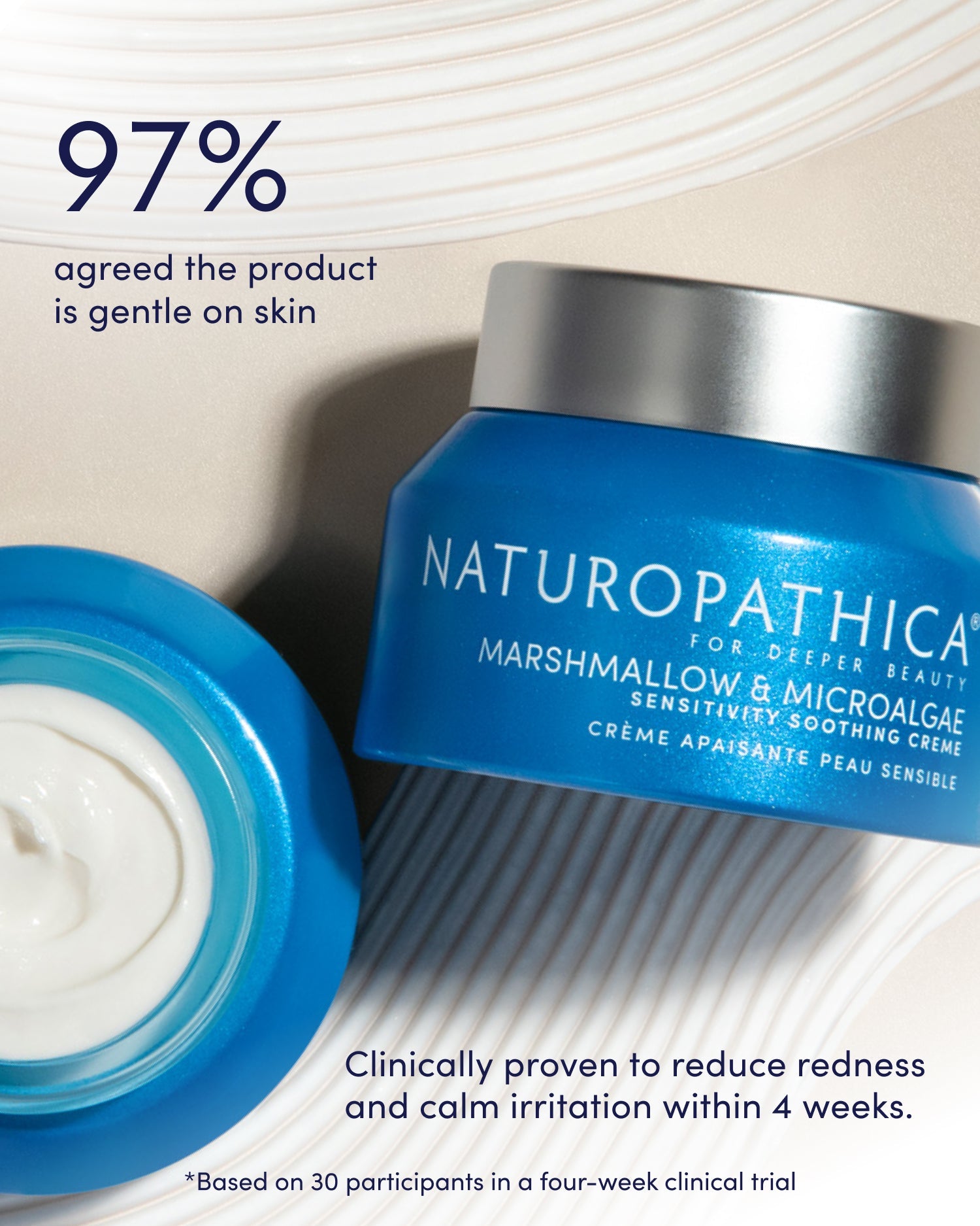 Marshmallow & Microalgae Sensitivity Soothing Crème by Naturopathica