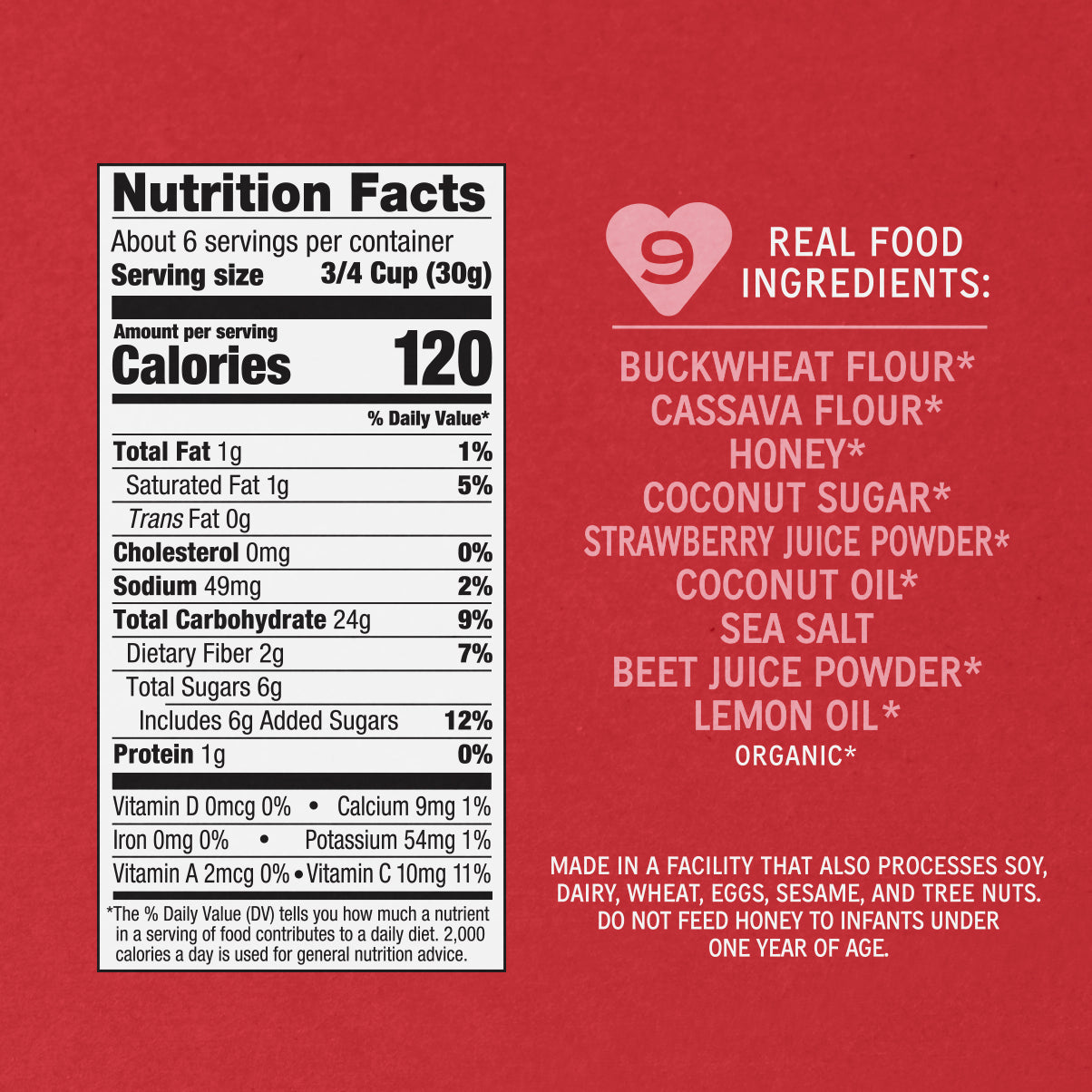 Lovebird Cereal Fruity (4 Boxes)