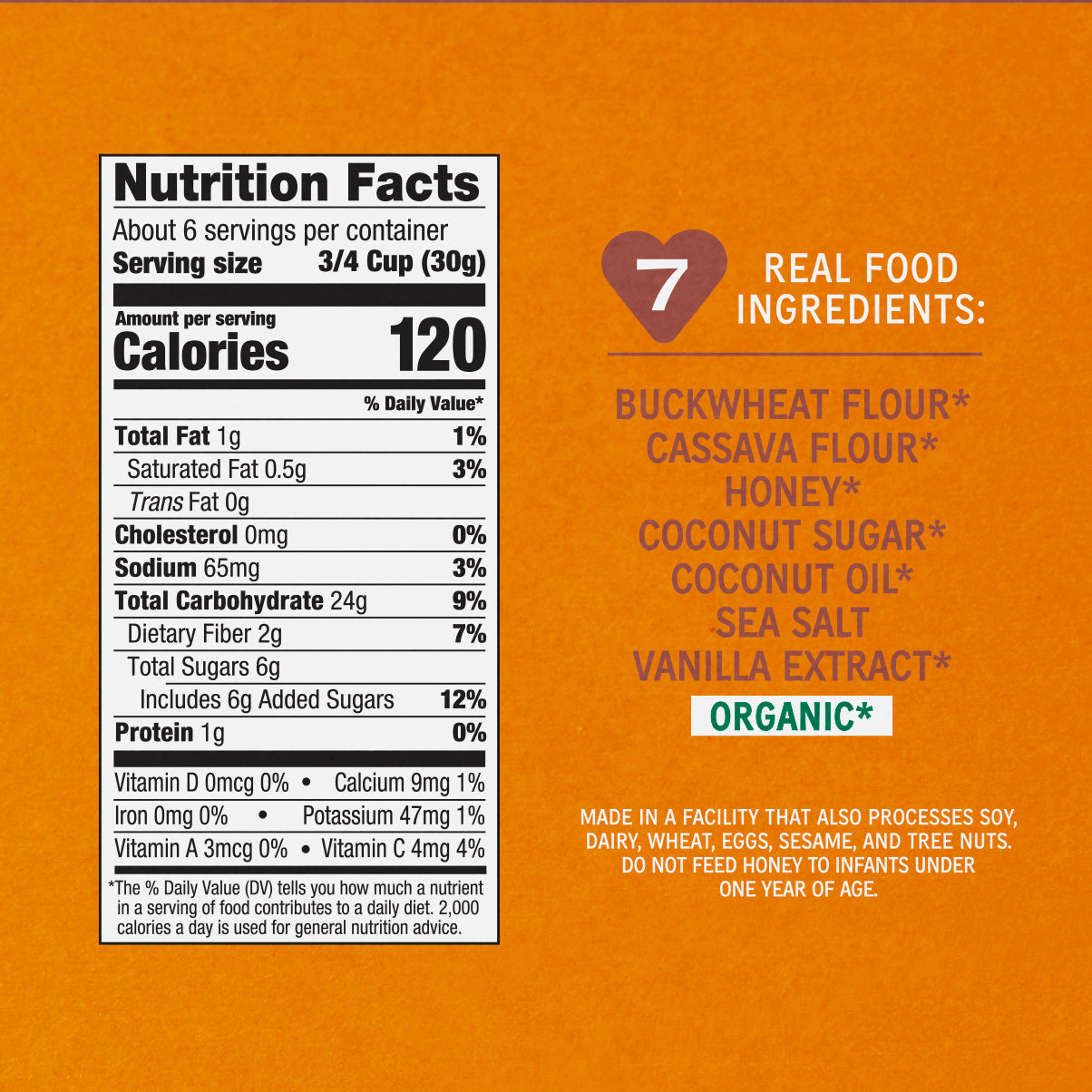 Lovebird Cereal Honey (4 Boxes)