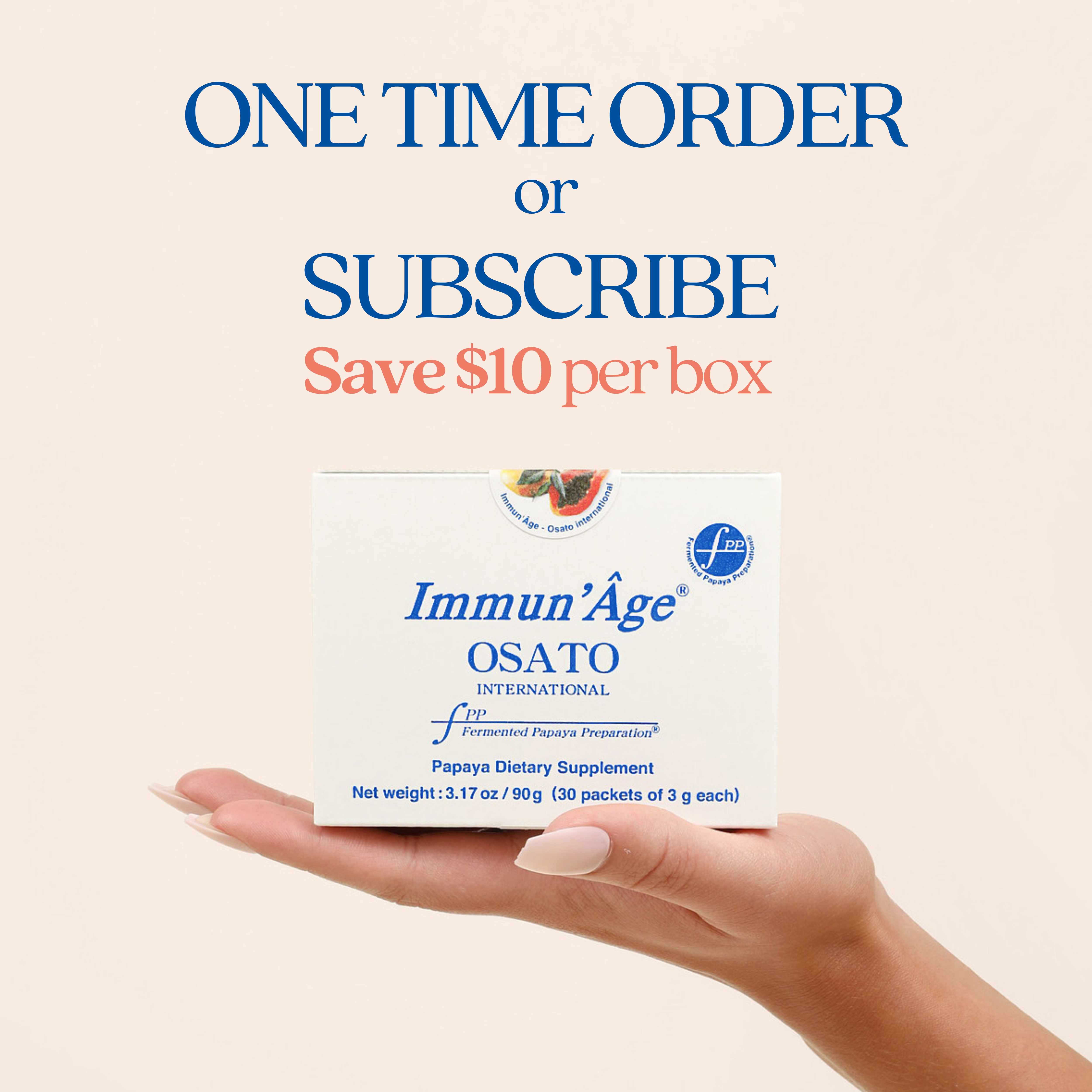 Immun'Âge Classic | The Natural Power of Fermented Papaya
