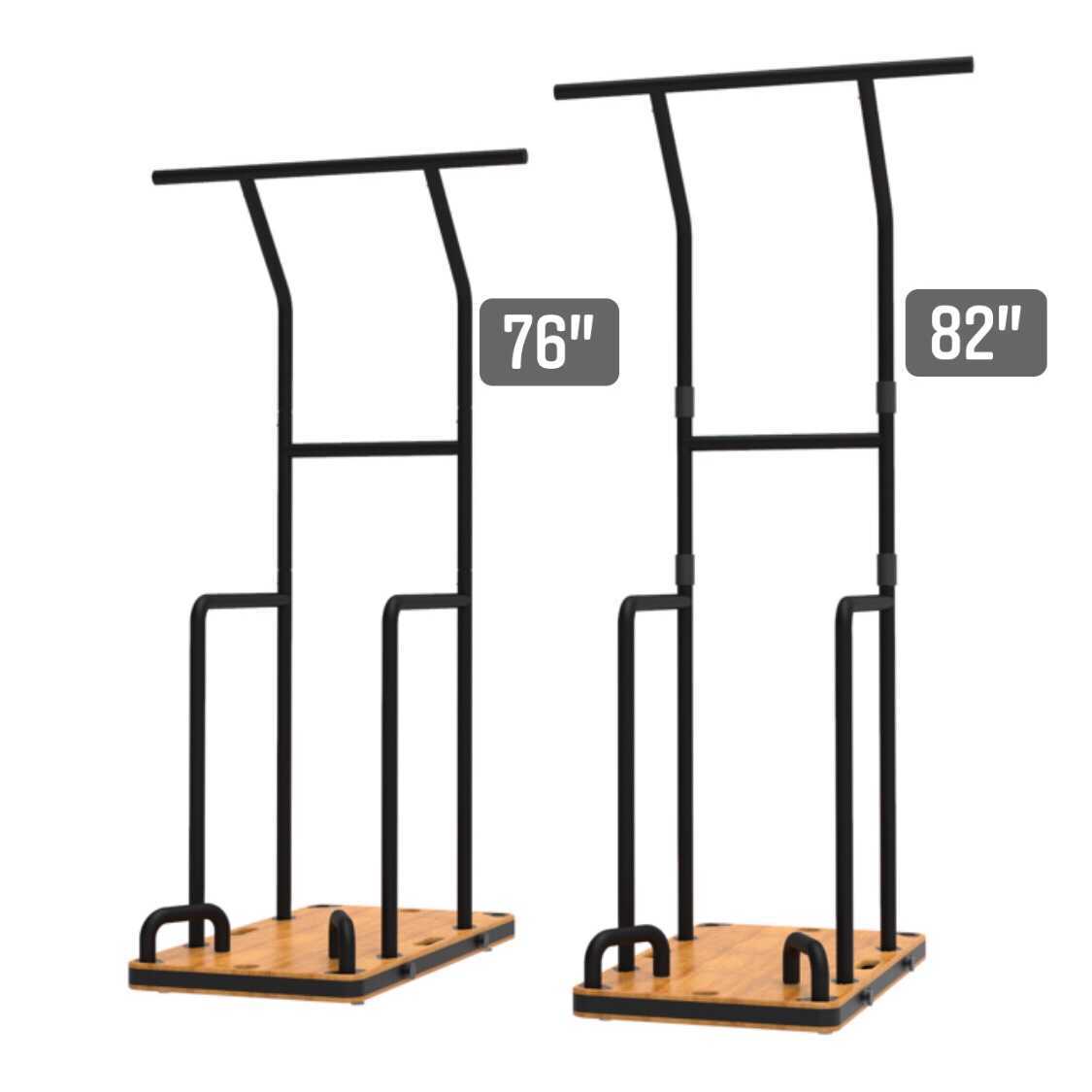 Home Gym 6" Pull-up Bar Extension by Fit! Store