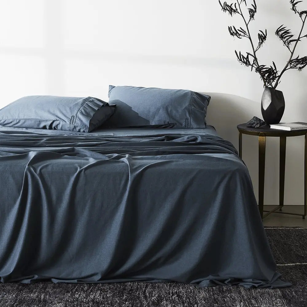 CleanBamboo Hemp™ Linen+ Sheet Set by ettitude