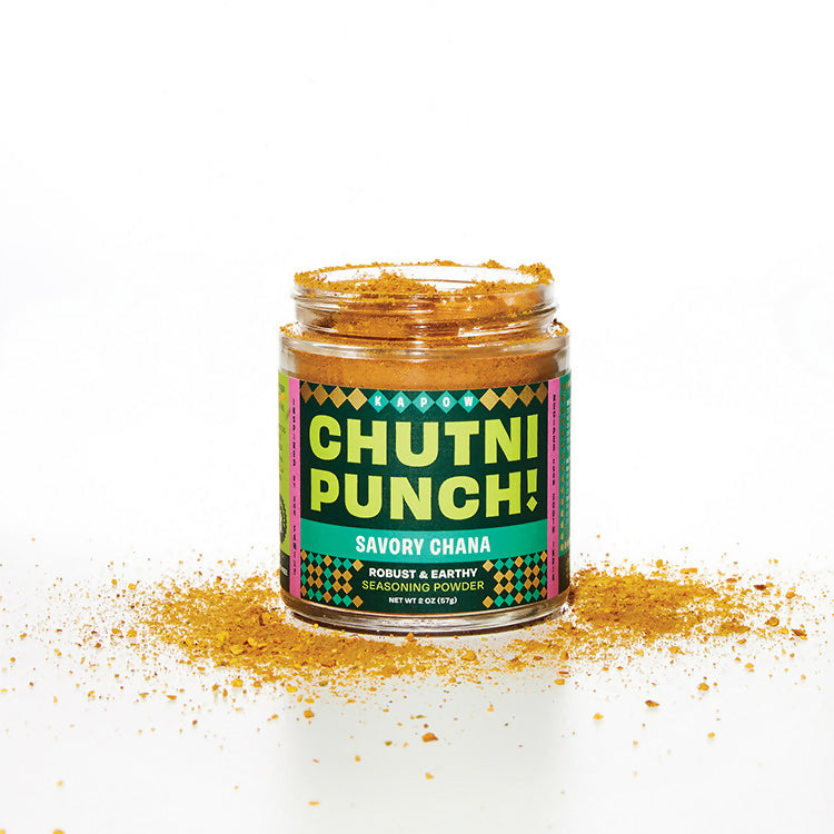 Chutni Punch Savory Chana Jar - 12 jars x 2 oz case by Farm2Me