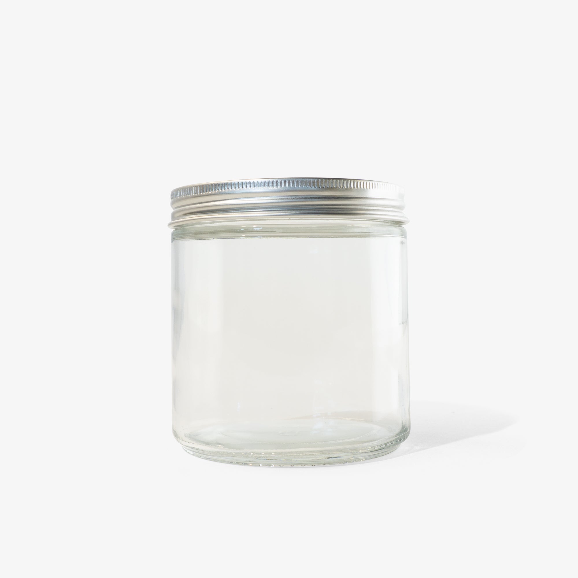 Glass Jar with aluminum lid by Everneat