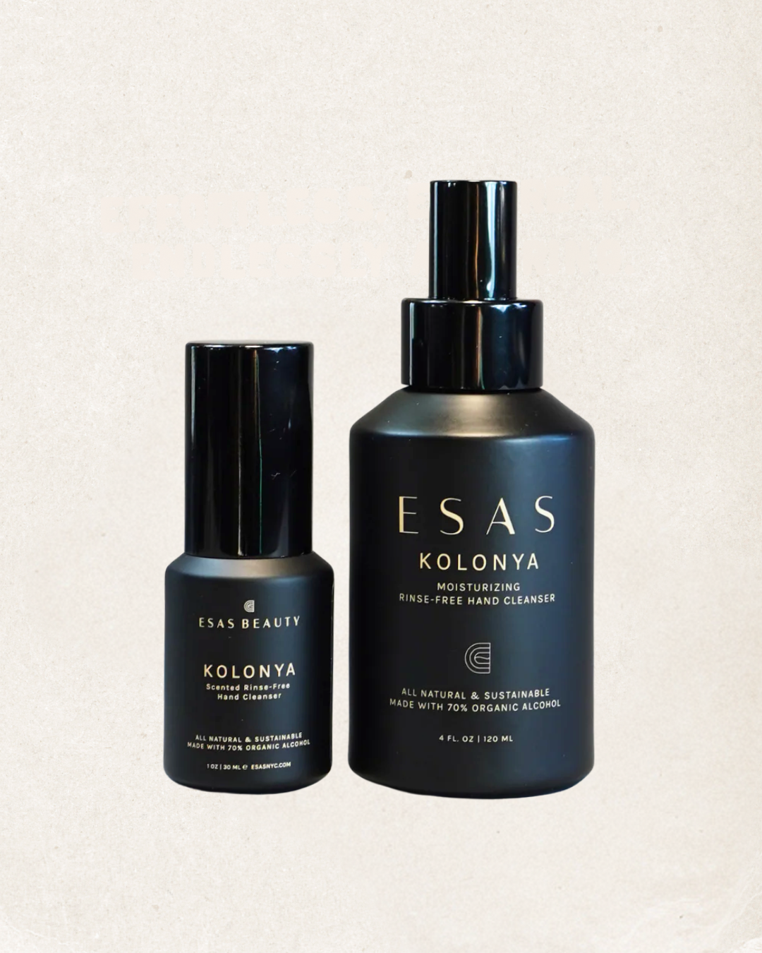 Sandalwood & Citrus Kolonya Hand Cleanser Duo