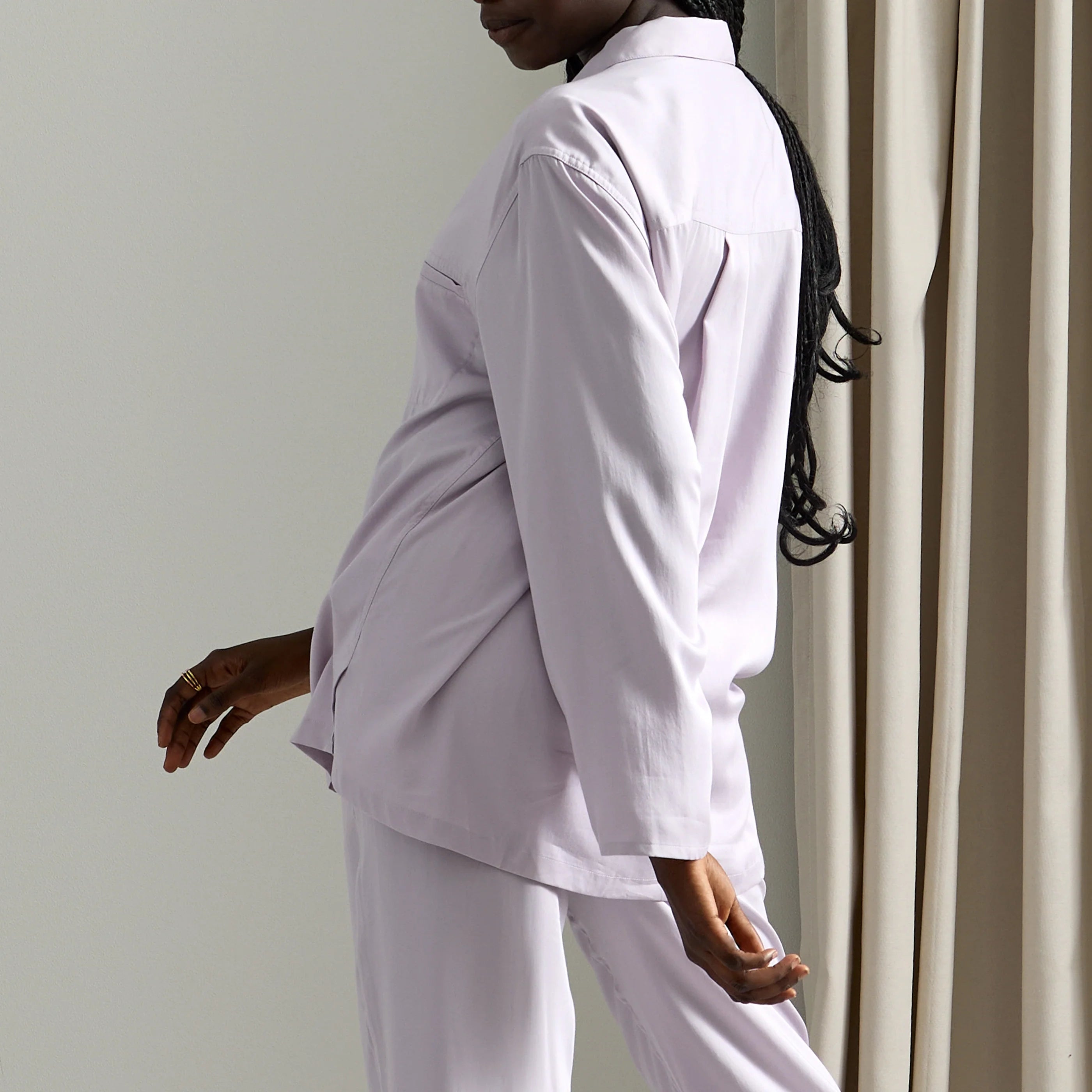 FineSlumber Long Sleeve Nightshirt