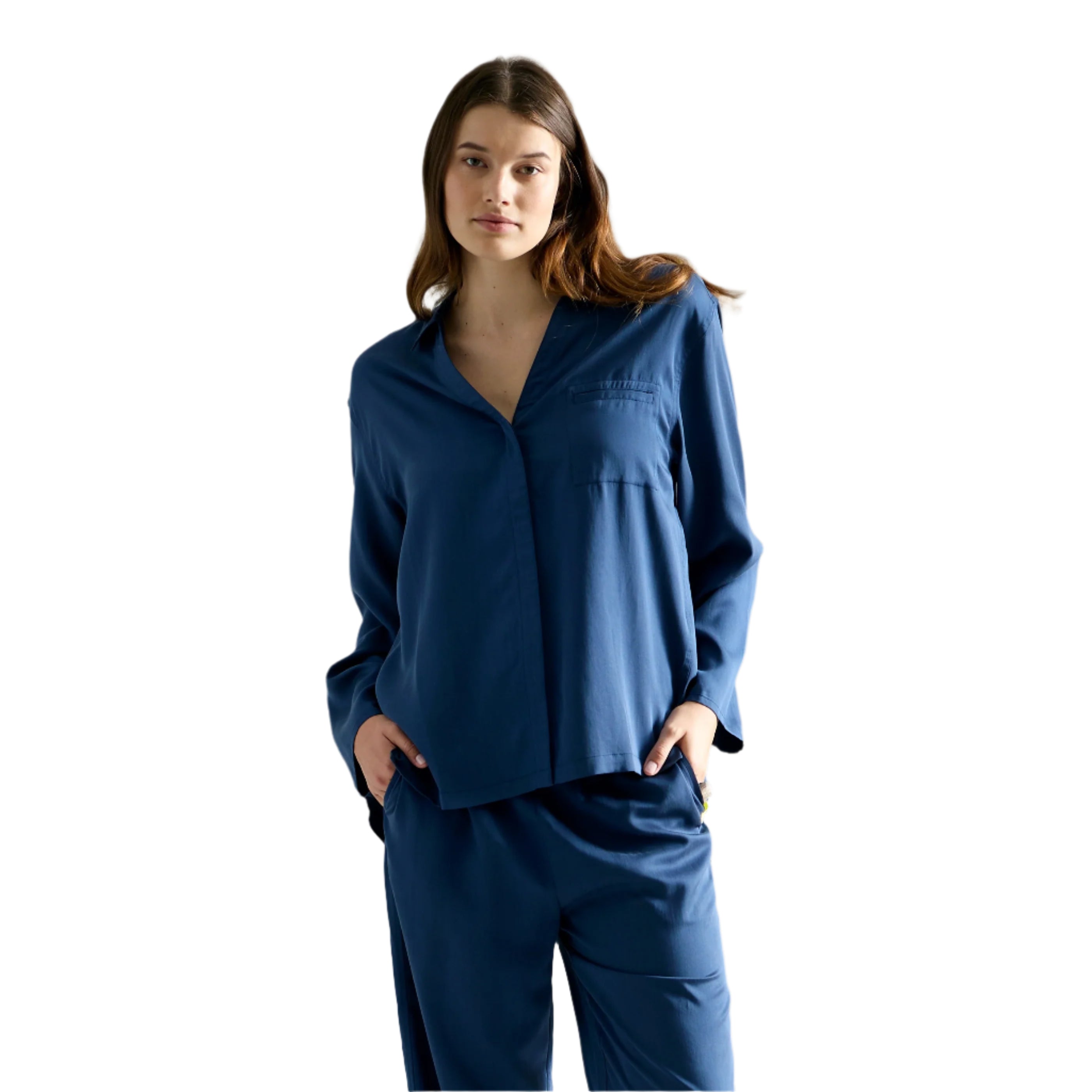 FineSlumber Long Sleeve Nightshirt