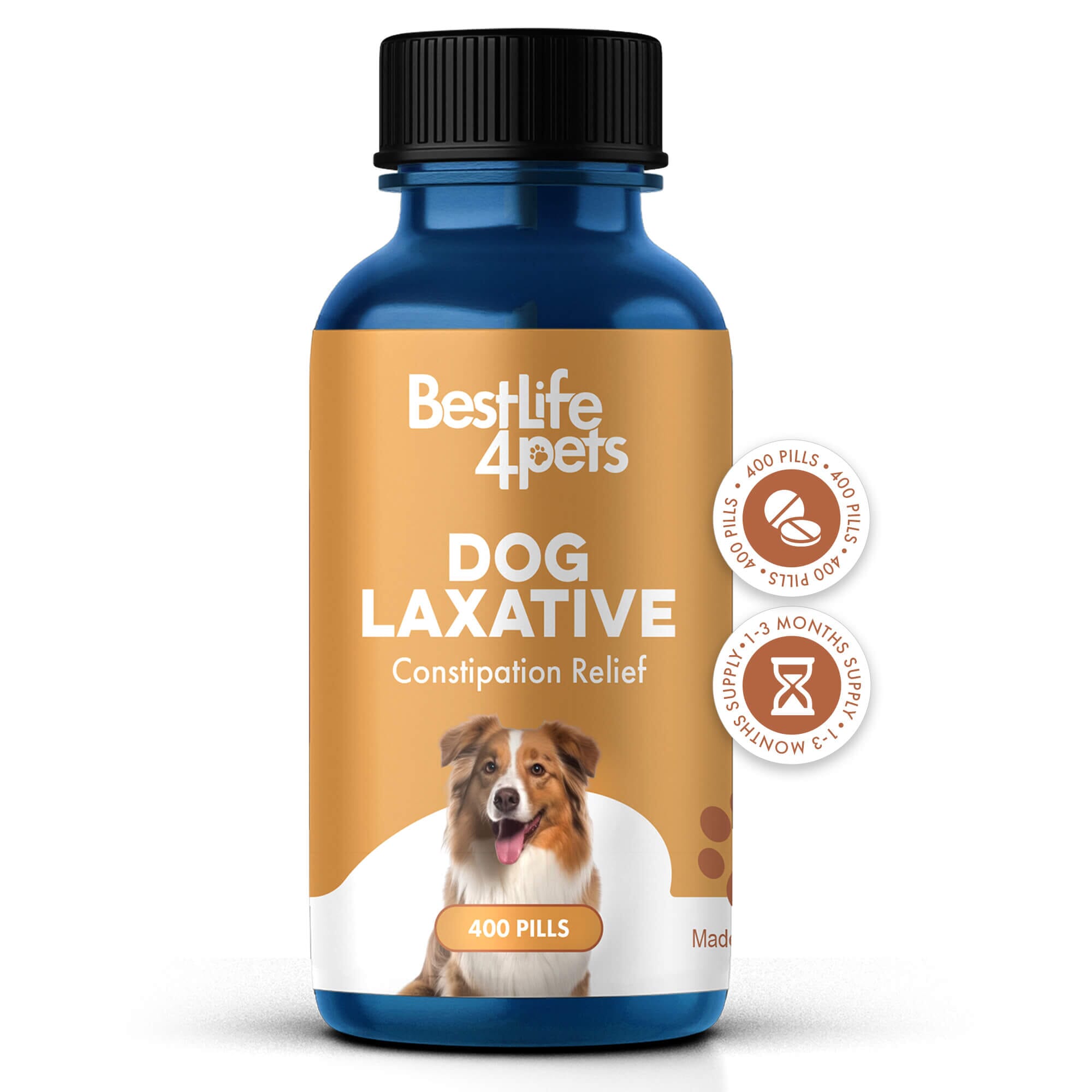 Natural Dog Laxative & Constipation Treatment by BestLife4Pets