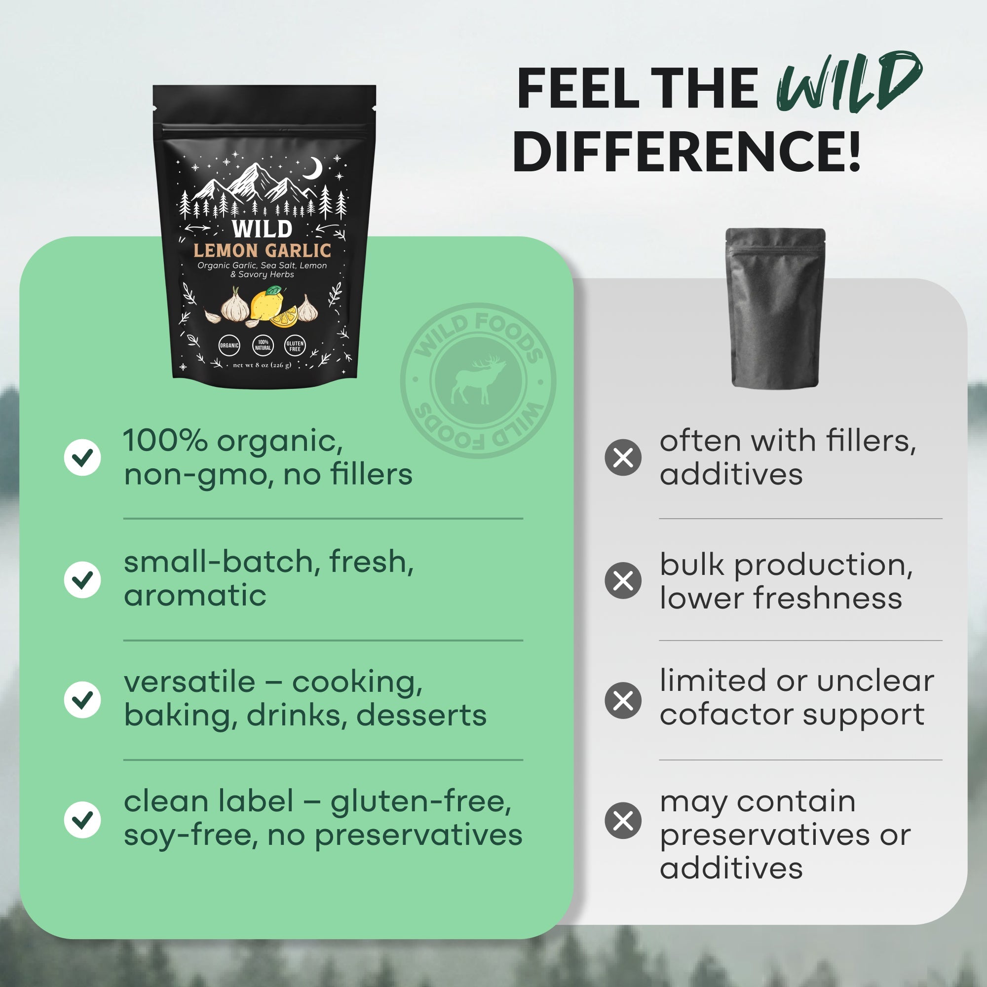 Wild Lemon Garlic Blend 8oz