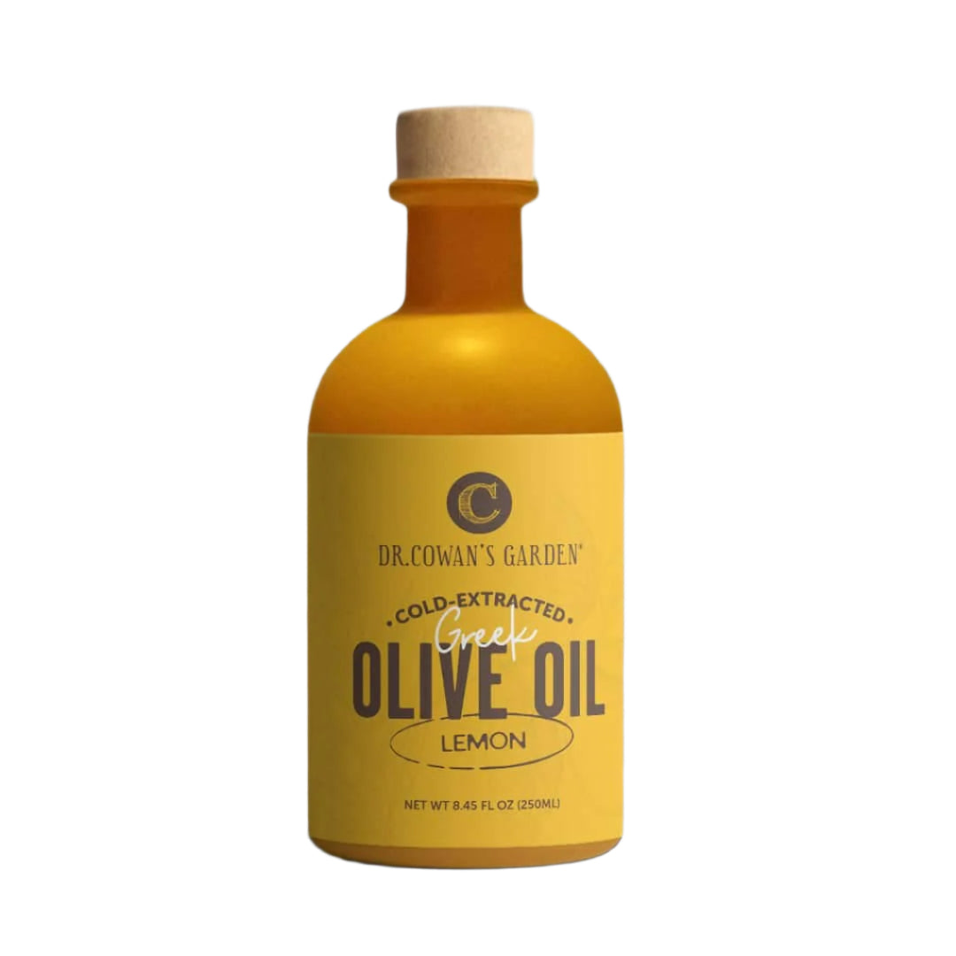 Lemon Infused High Polyphenol Olive Oil by Dr. Cowan's Garden
