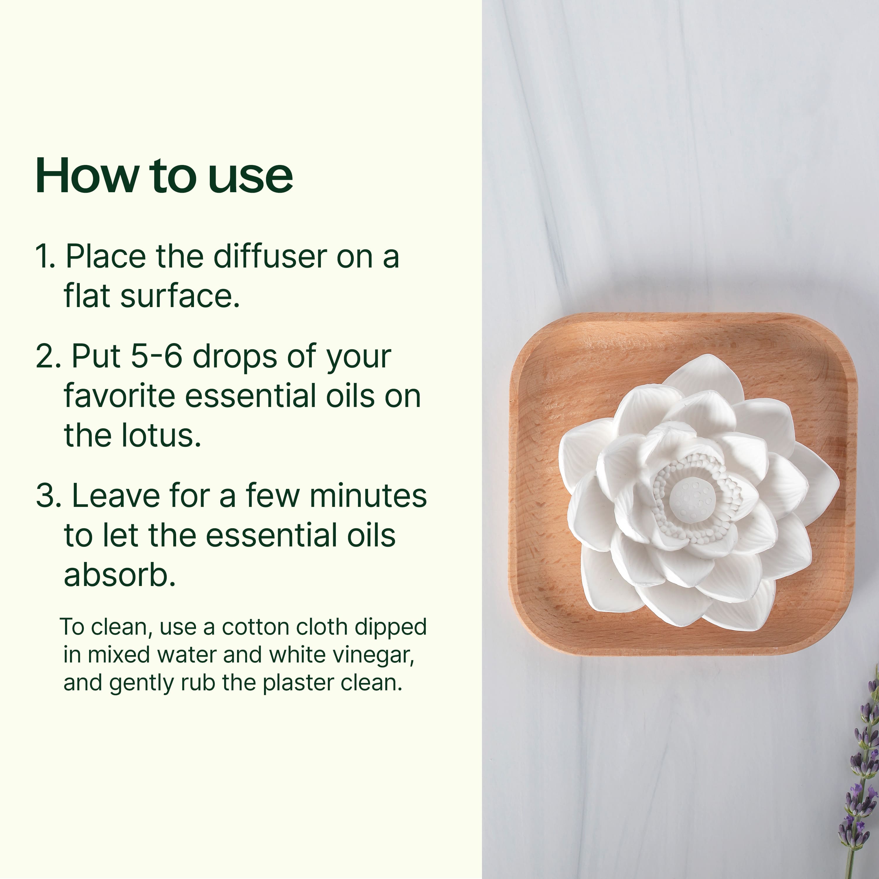 Passive Lotus Diffuser by Plant Therapy