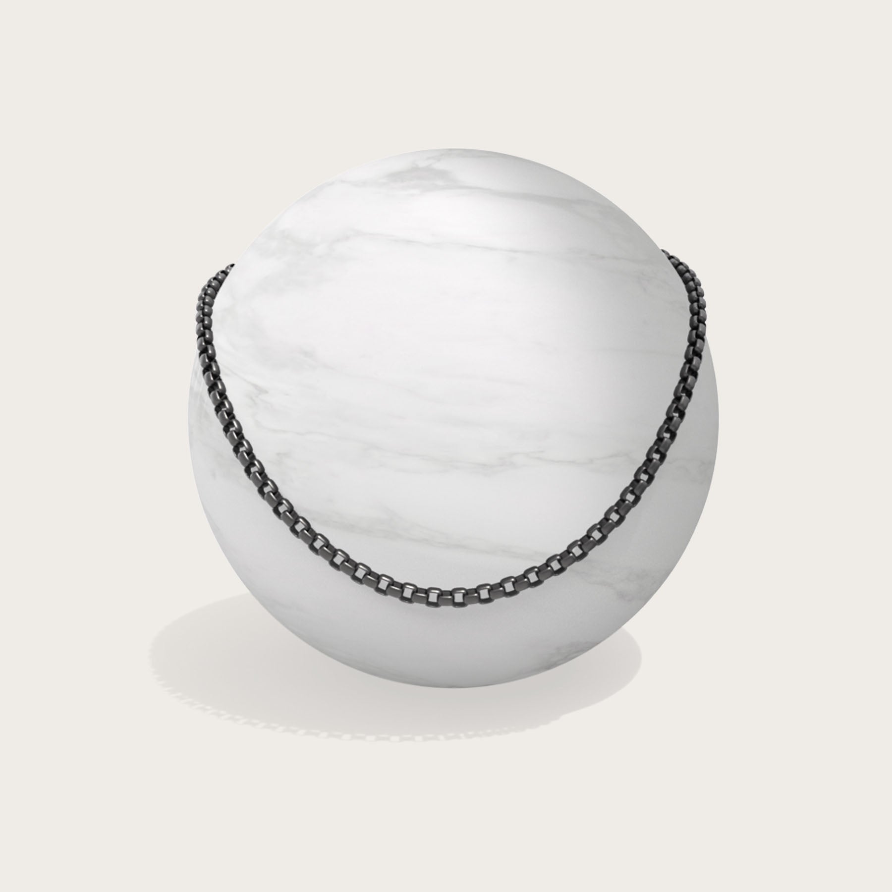 Luxe box chain by Komuso Design
