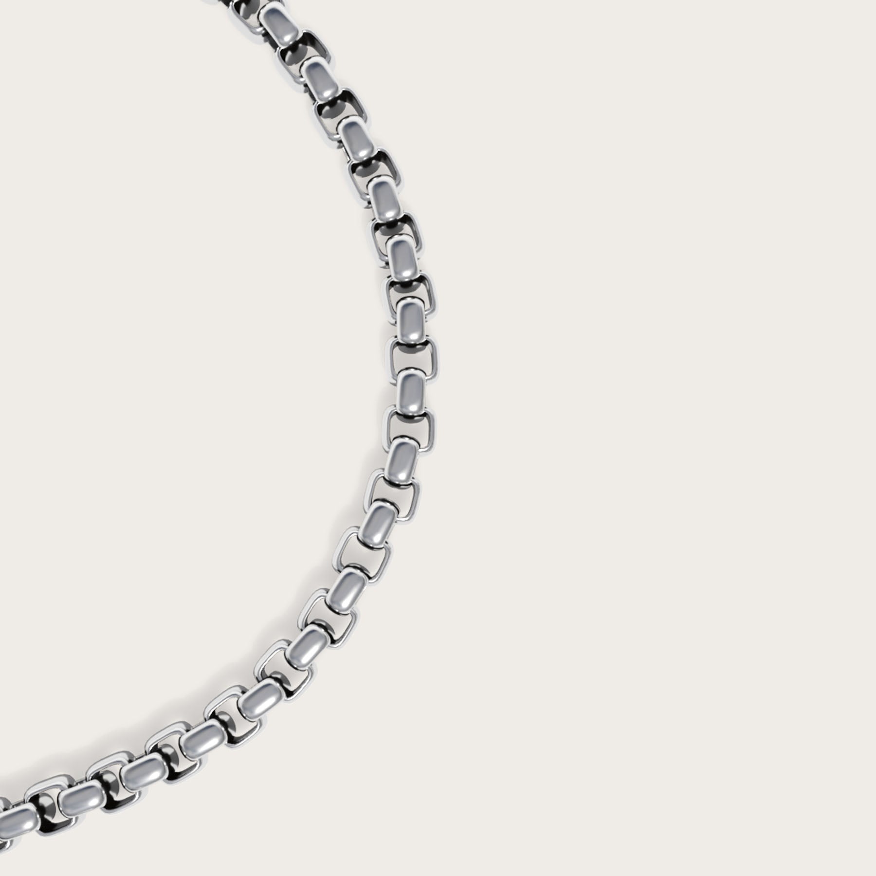 Luxe box chain by Komuso Design