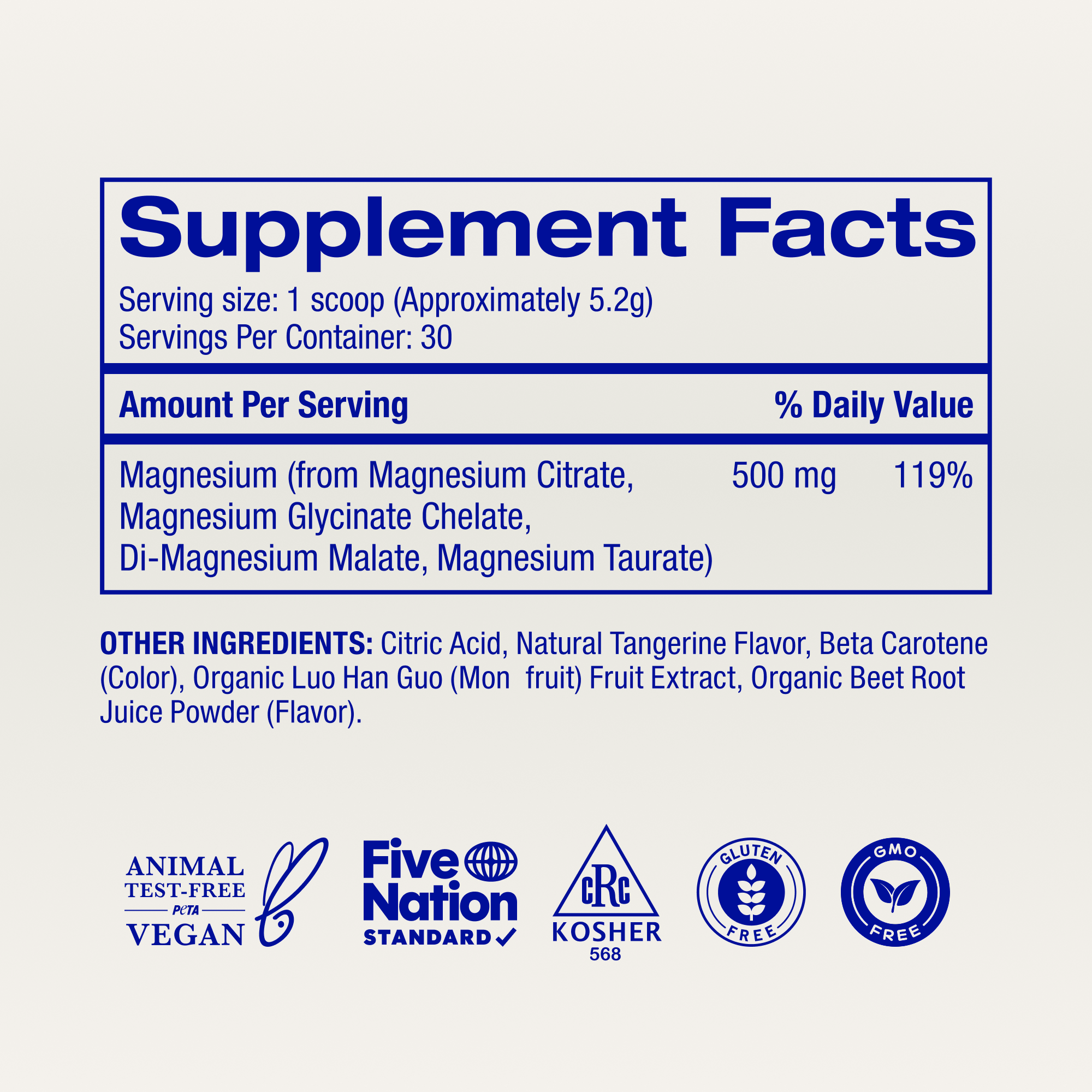 4-in-1 Magnesium Powder