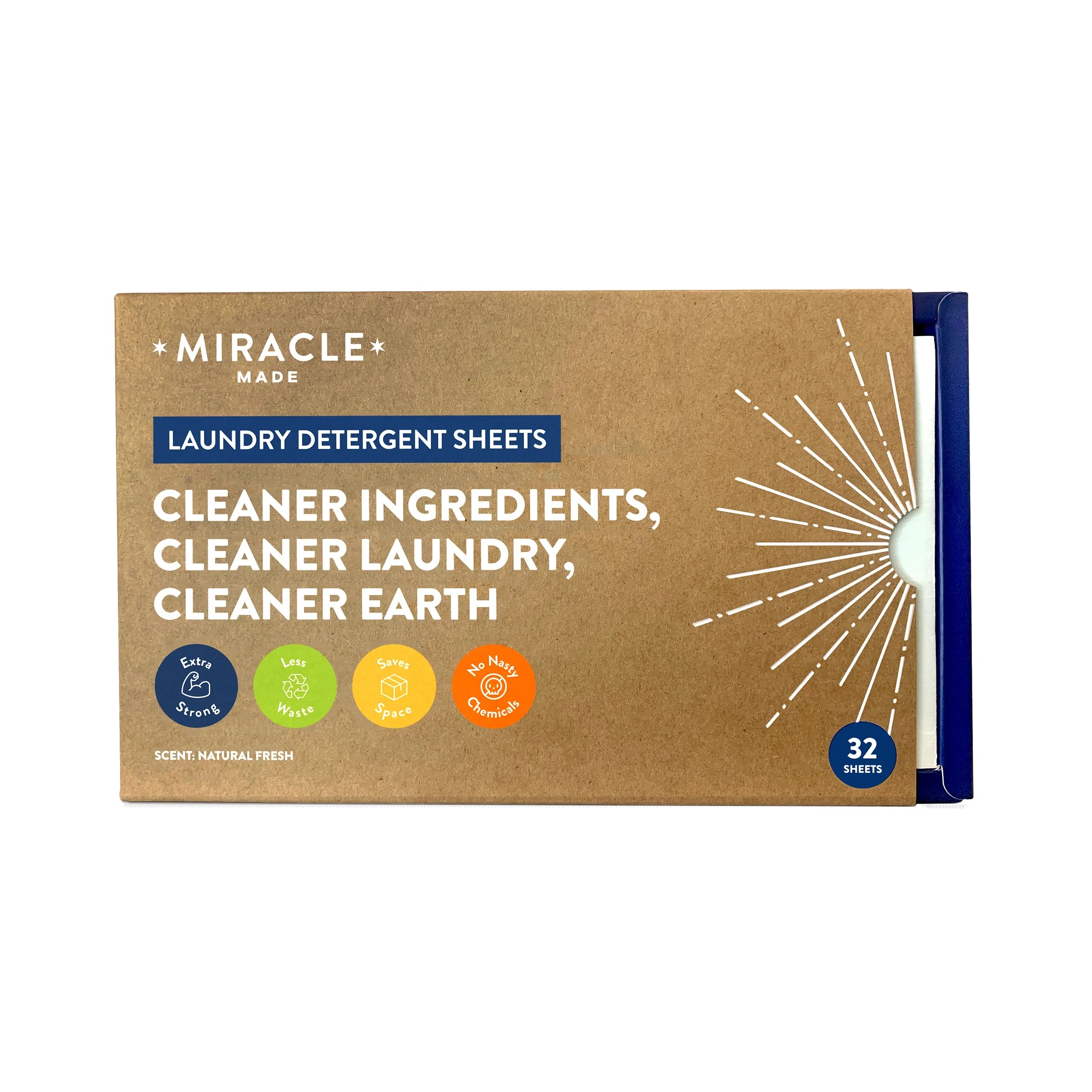 Detergent Sheets by Miracle Brand