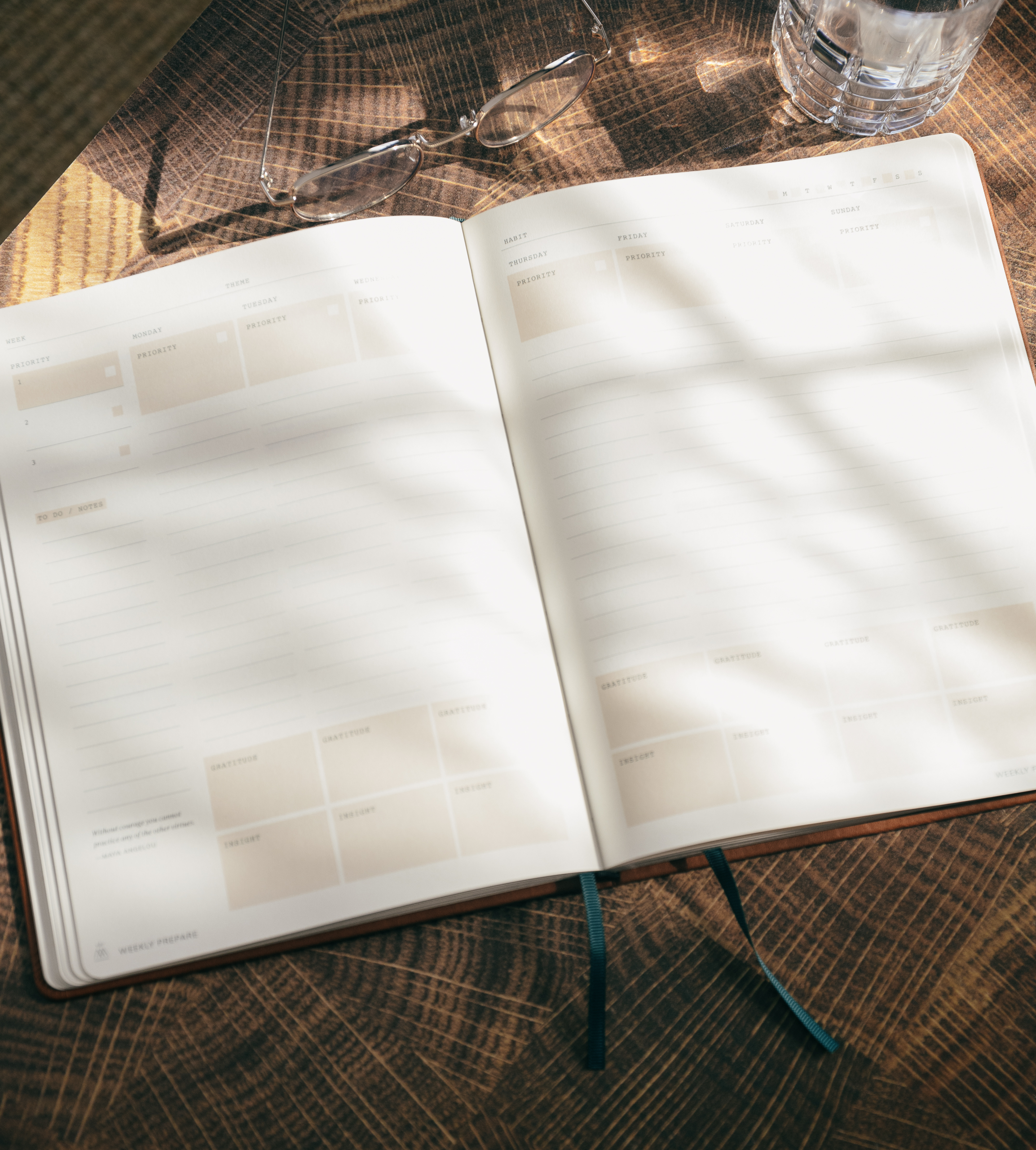 Monk Manual™ Weekly Planner by Monk Manual