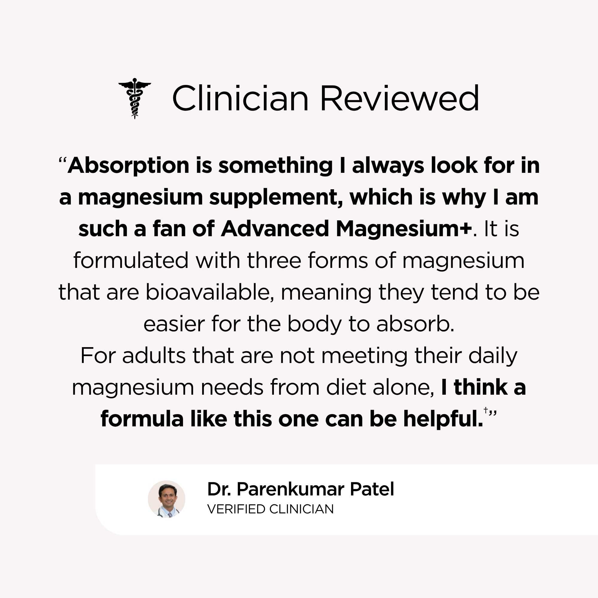 Advanced Magnesium+ Formula
