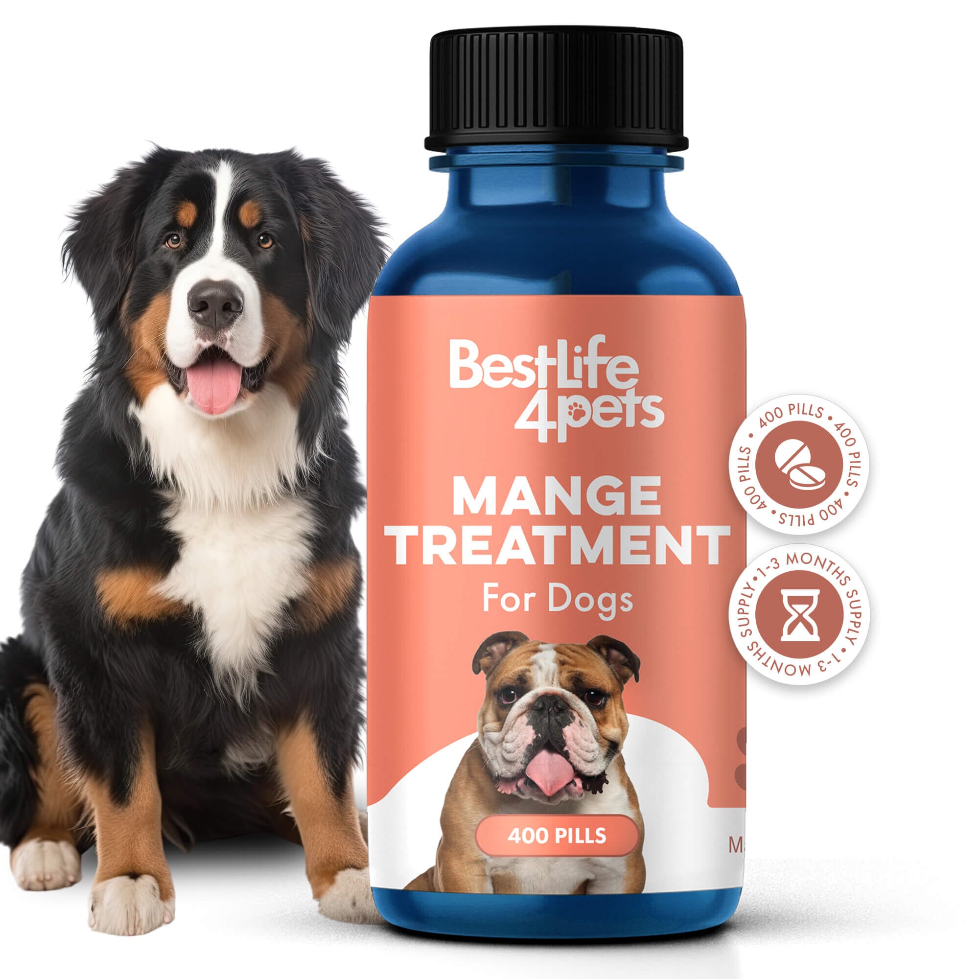 Dog Mange Treatment - Demodectic and Sarcoptic Mange (Scabies) by BestLife4Pets