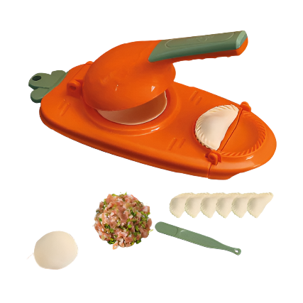 2-in-1 Manual Dough Press. Dumpling Empanada Pastries Maker by Choixe