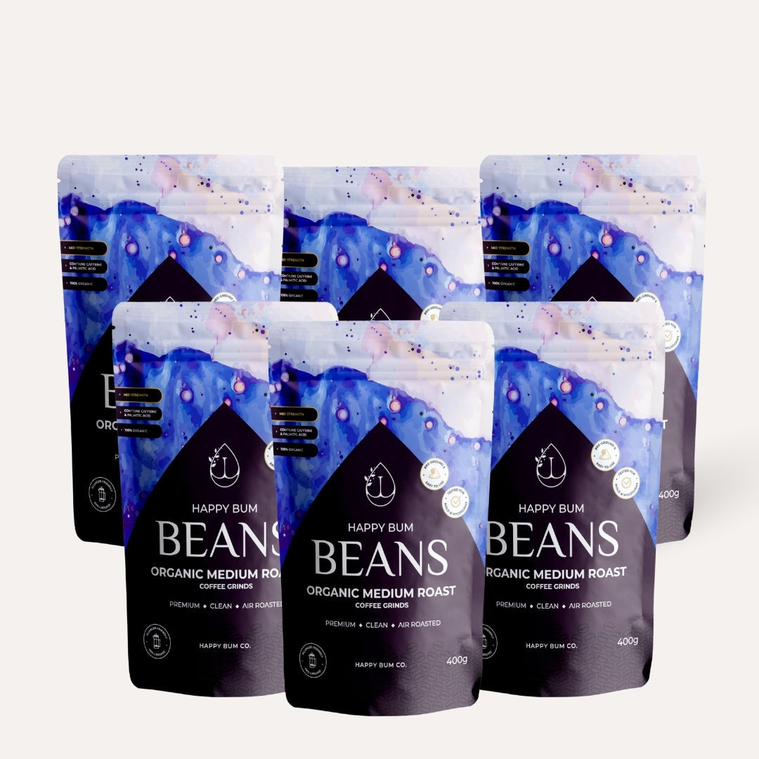 Happy Bum Beans - Organic Medium Roast Enema Coffee