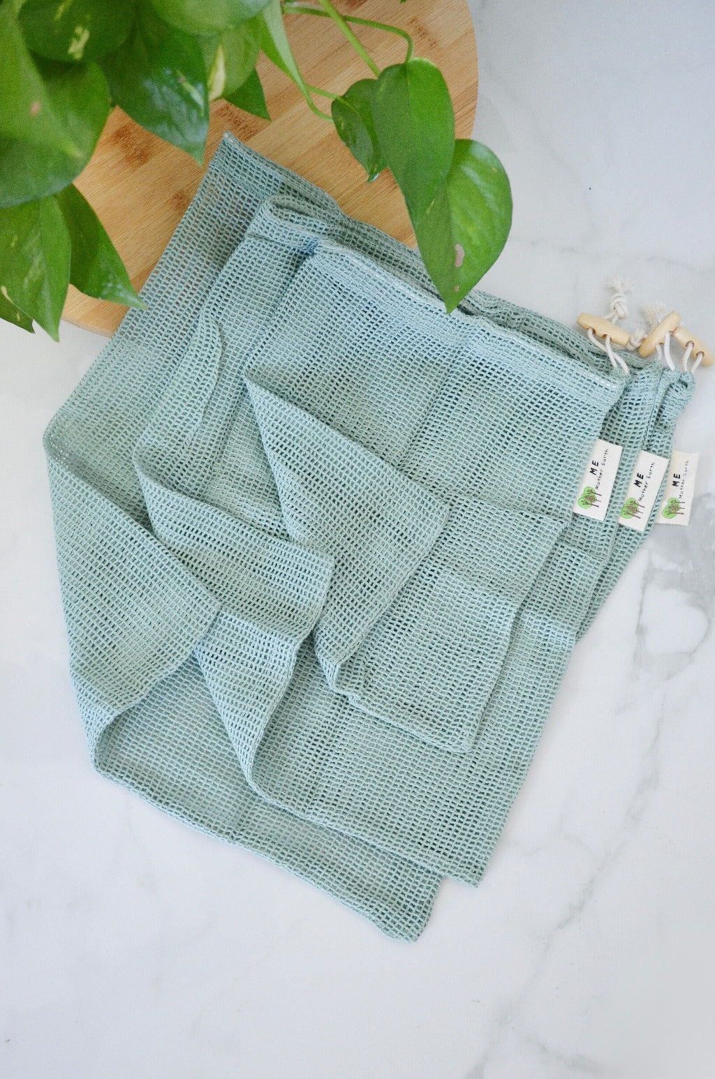 Organic Cotton Mesh Produce Bags