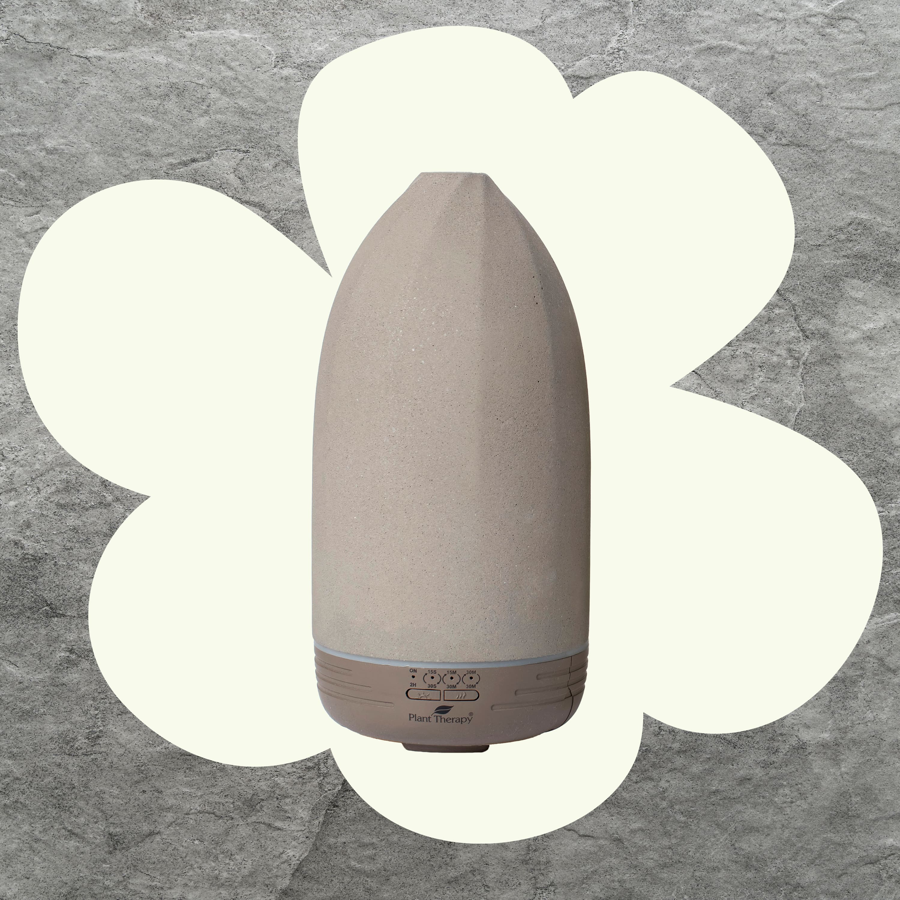 Metro Stone Diffuser- Gray by Plant Therapy