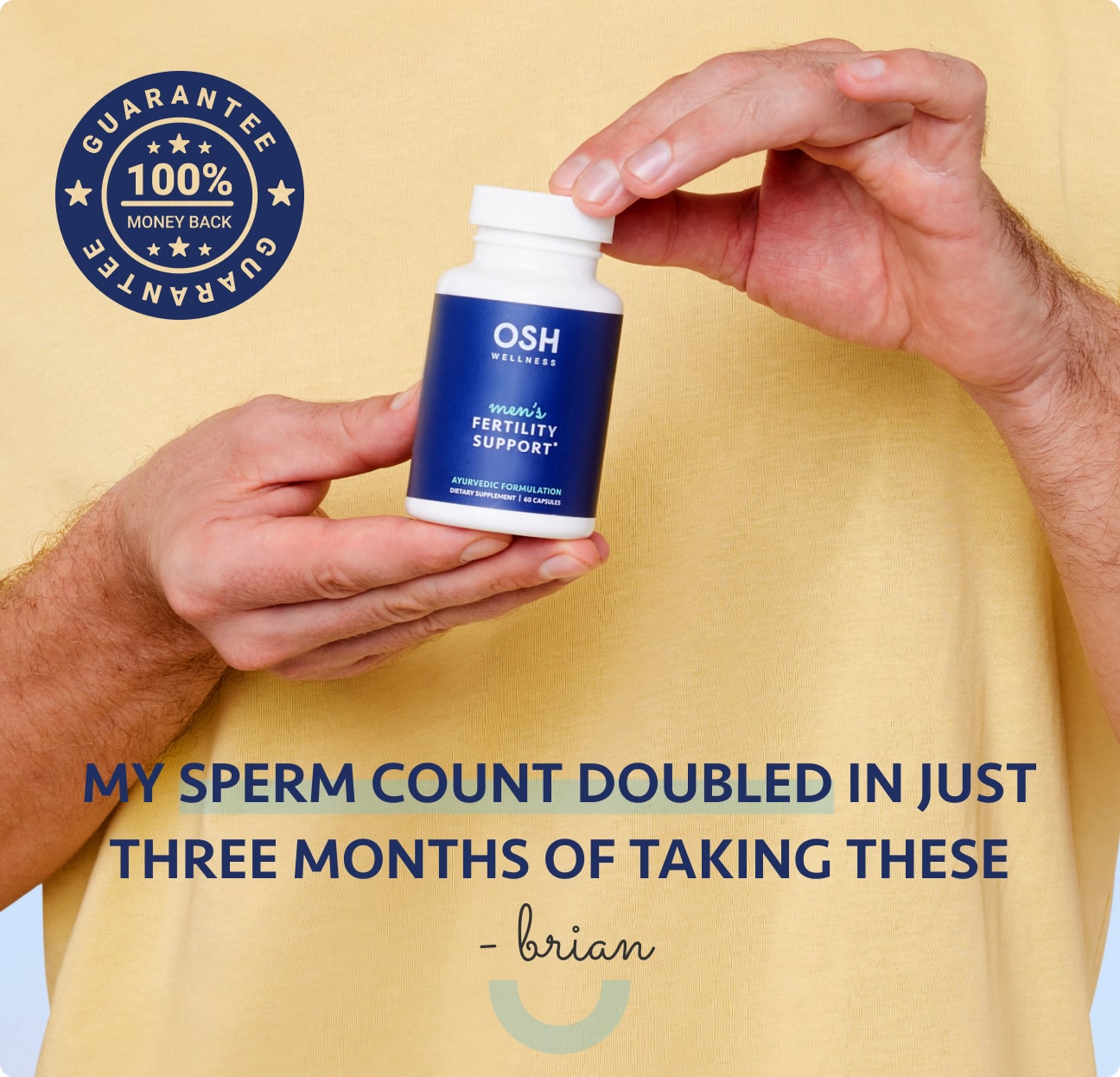 MEN’S FERTILITY SUPPORT by Osh Wellness