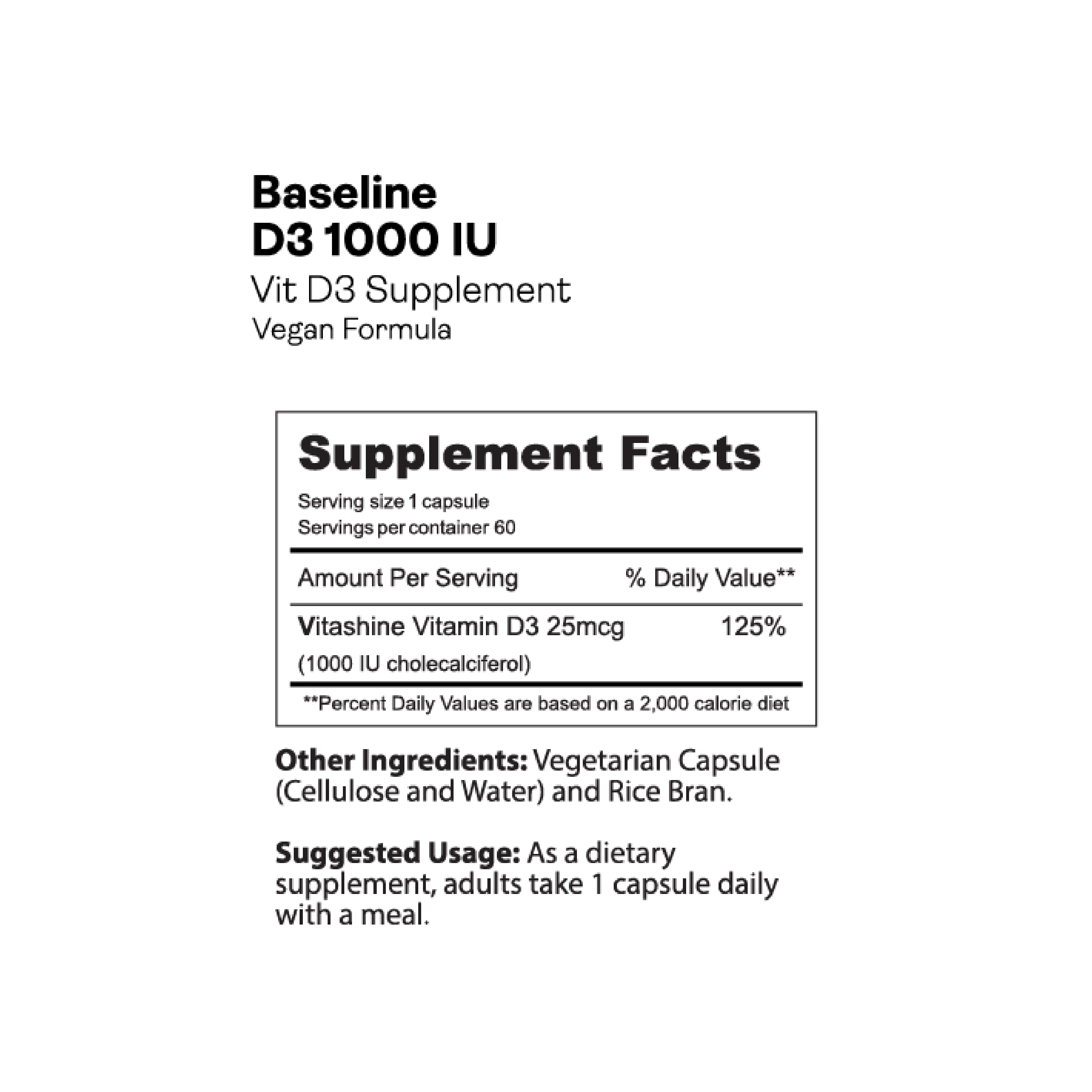 Gnarly Baseline Vitamin D3 by Gnarly Nutrition