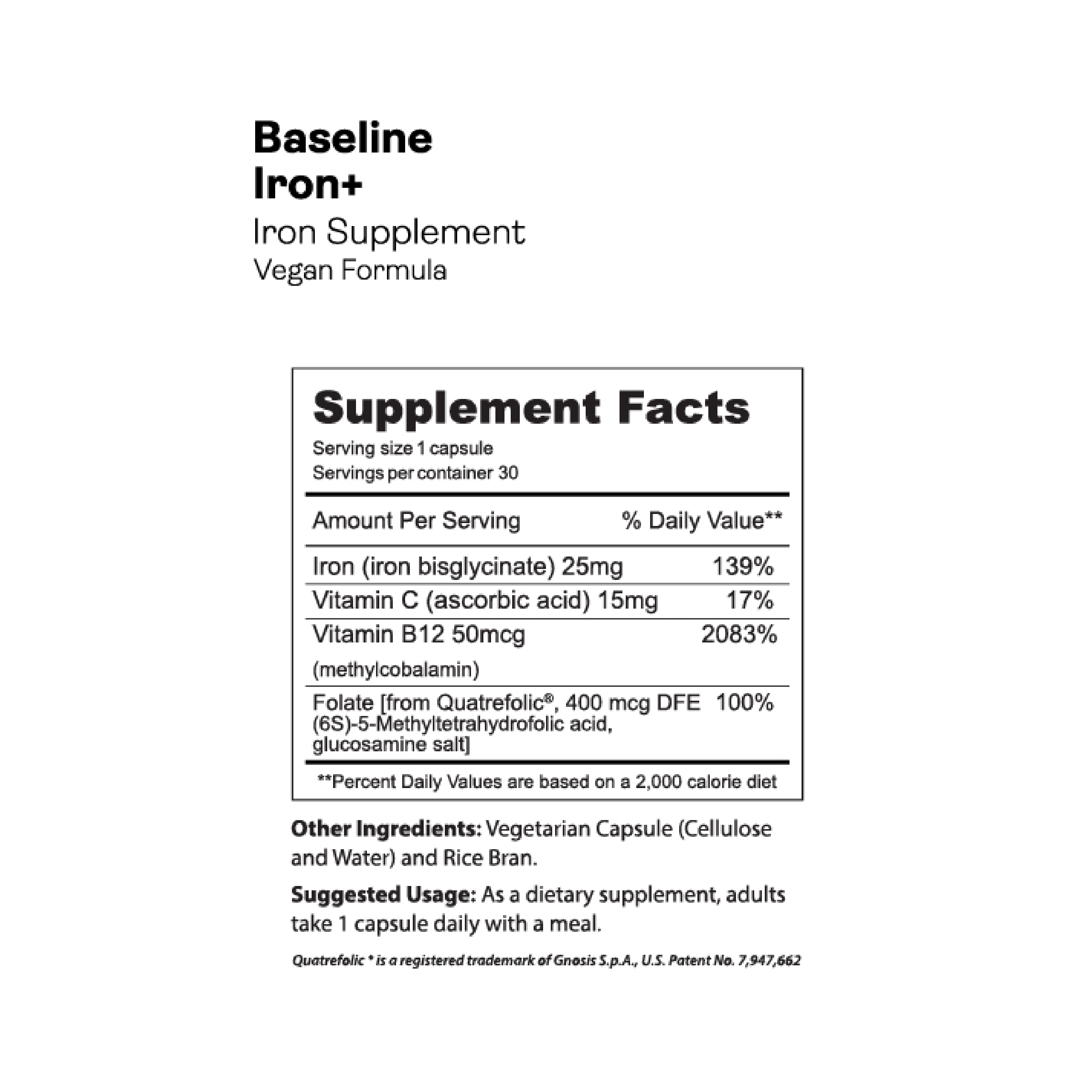 Gnarly Baseline Iron by Gnarly Nutrition