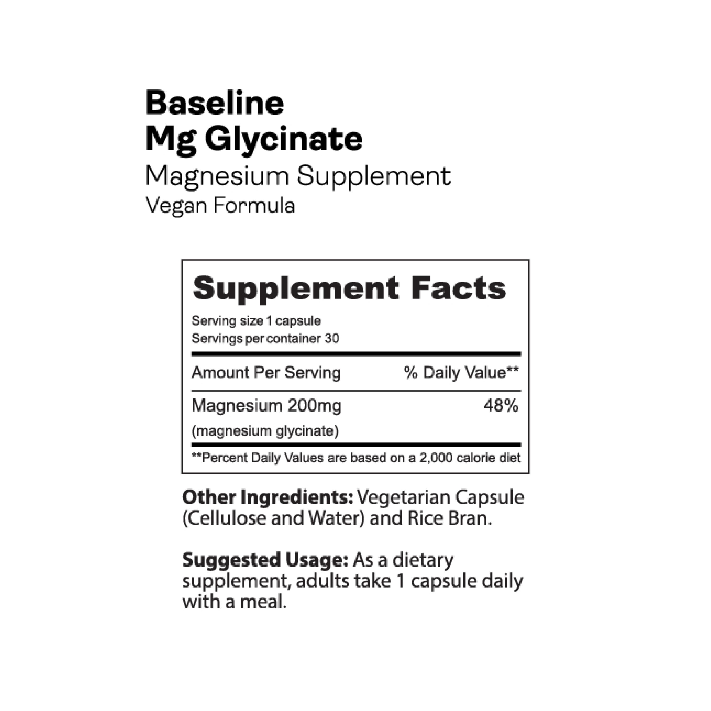 Gnarly Baseline Mg Glycinate by Gnarly Nutrition