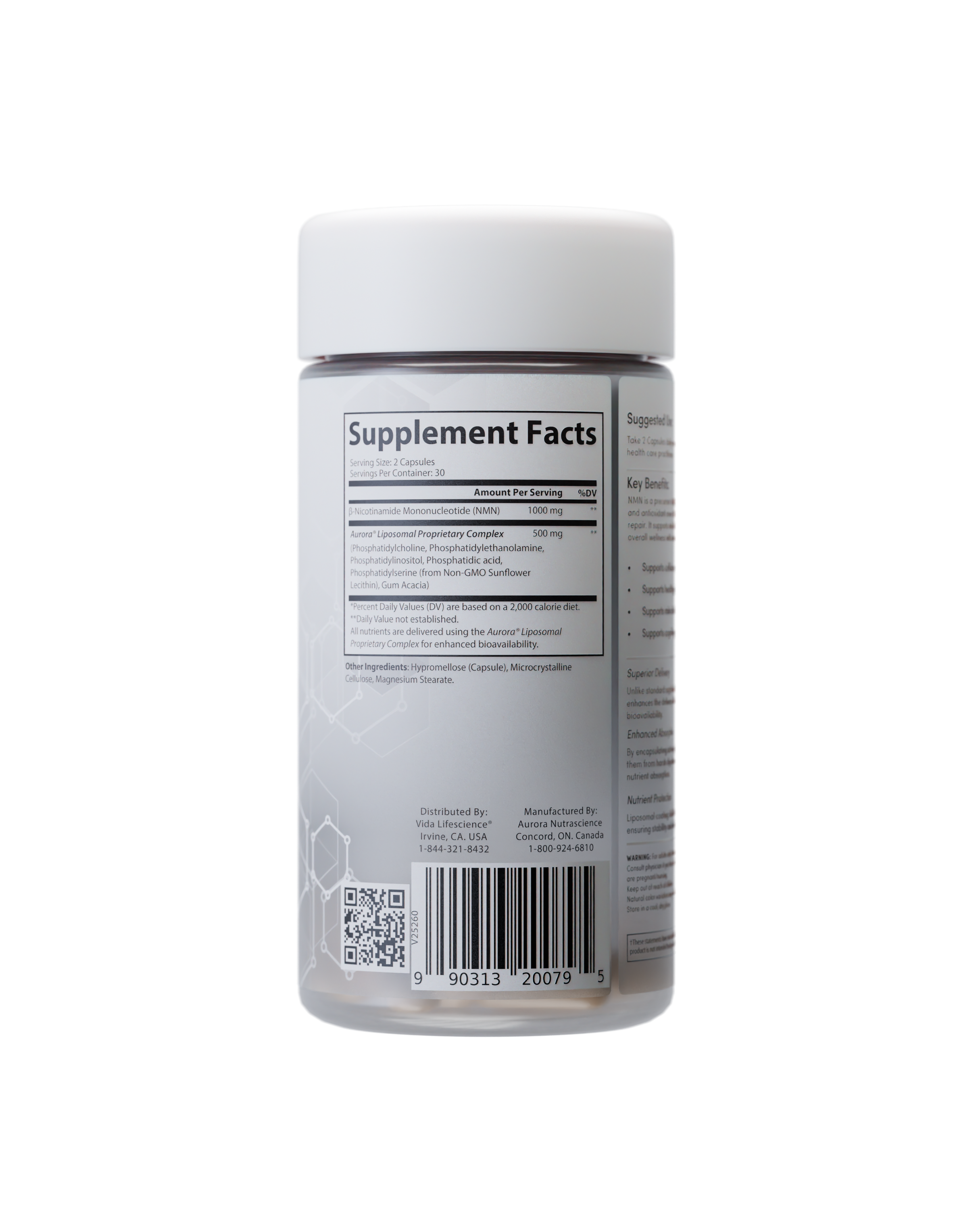 NMN (Nicotinamide Mononucleotide (NMN) 1000 mg Capsules