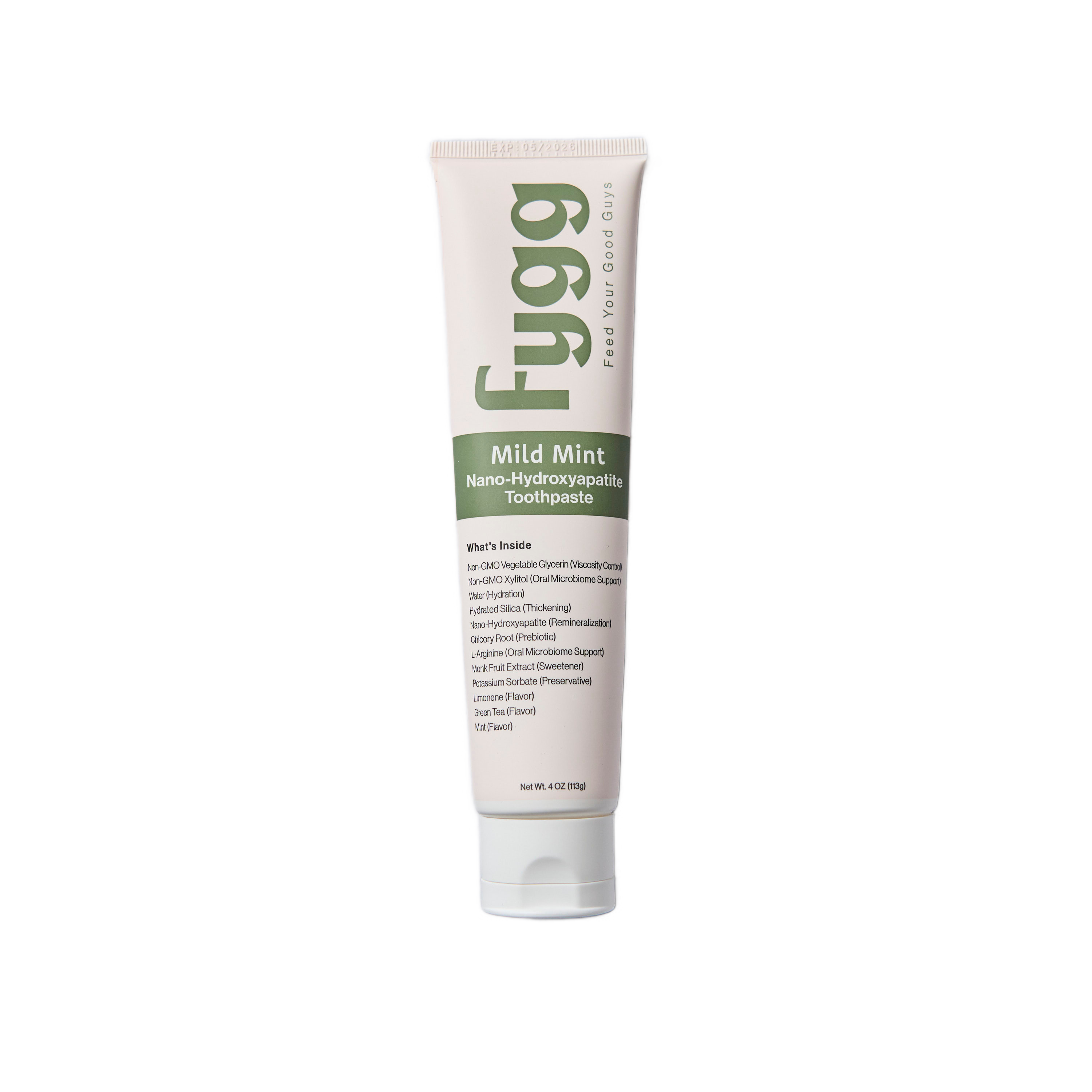 Nano-Hydroxyapatite Toothpaste with Prebiotics | Mild Mint